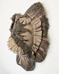 1970er Martha Stein Zoomorphe abstrakte Textilwandkunst, 1970er Jahre