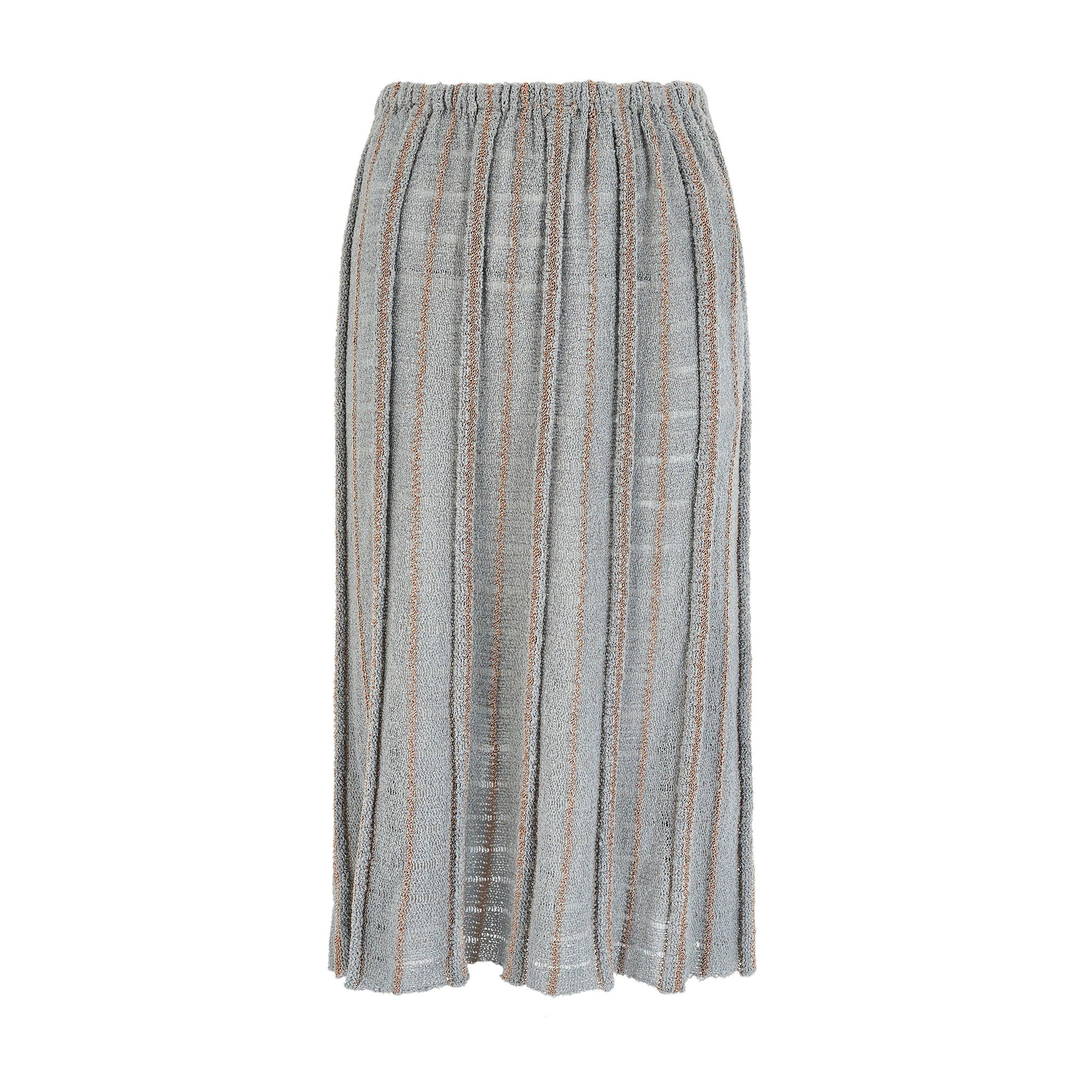 Women's 1970s Mary Farrin Four Piece Knitted Skirt Suit For Sale