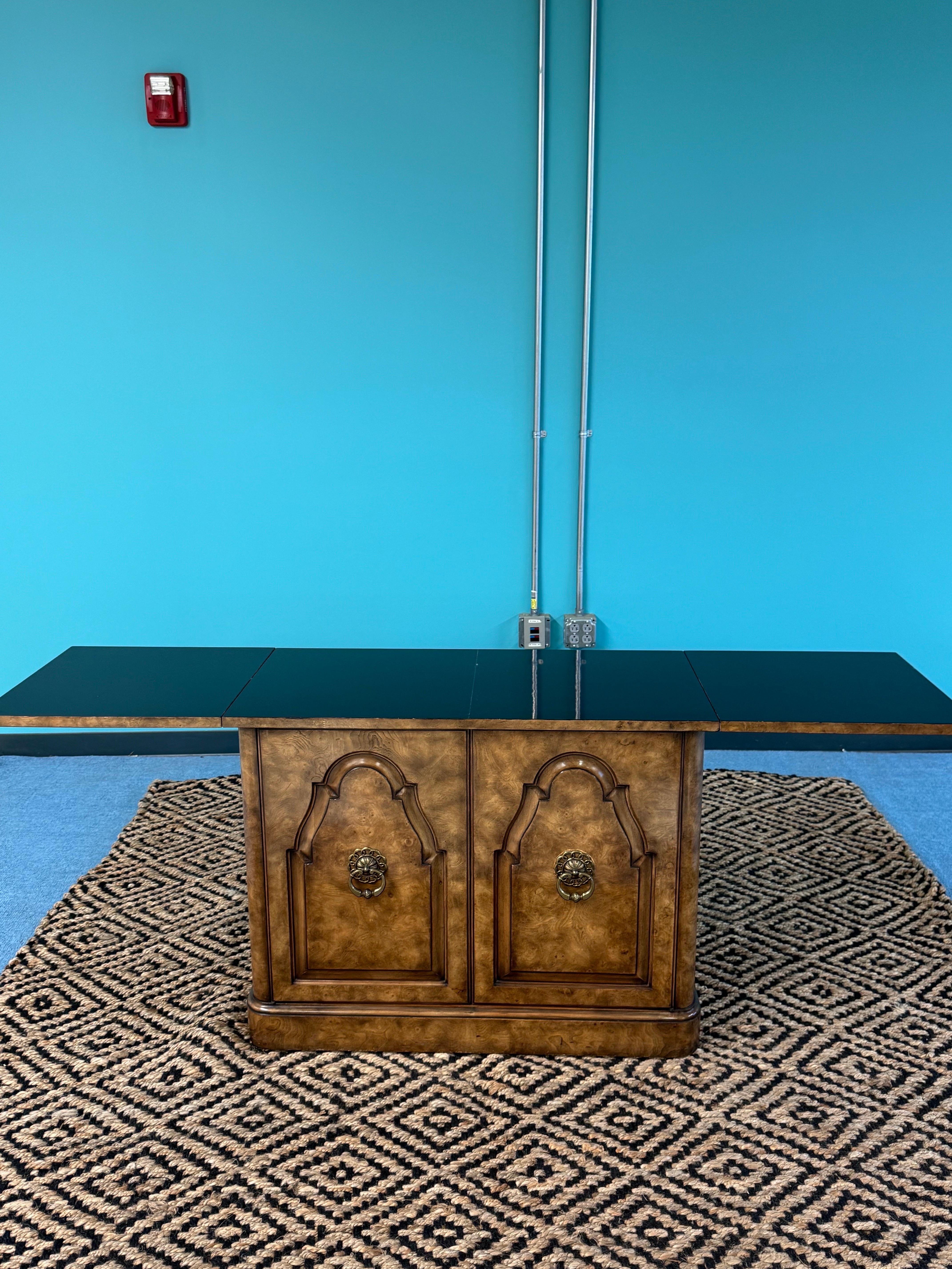 1970's Mastercraft Flip Top Serving Bar/Buffet For Sale 3
