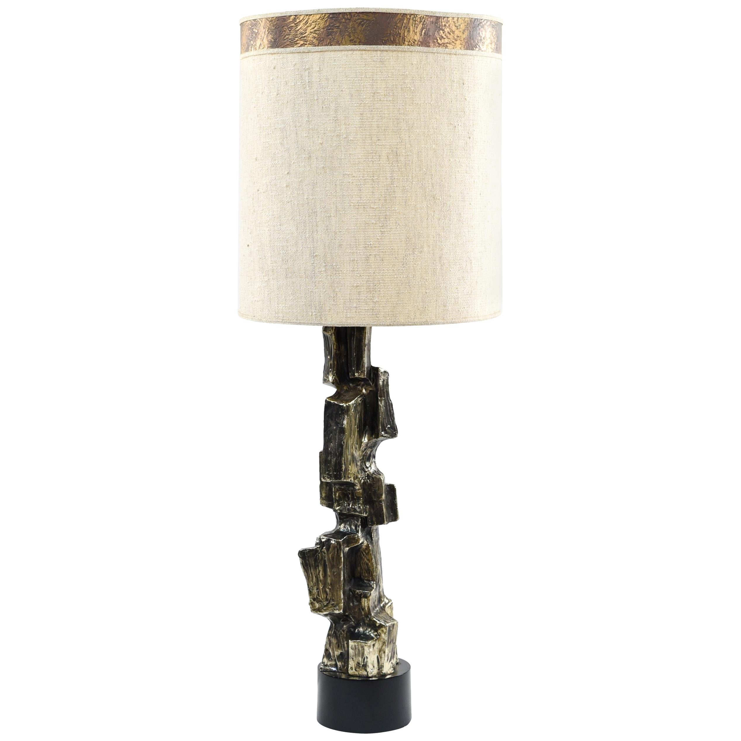 1970s Laurel Brutalist Table Lamp