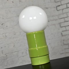 1970’s MCM Globe Table Lamp by Lawrence Peabody Many Moods Collection for Sears