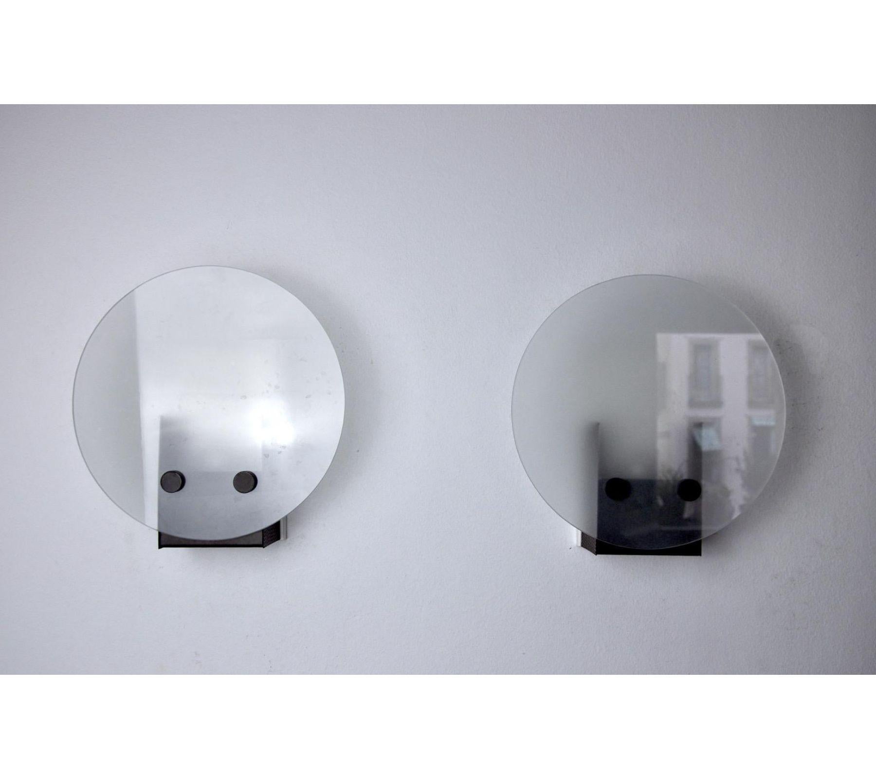 1970s Memphis Styled Wall Lamps, Spain, a Pair In Good Condition For Sale In BARCELONA, ES