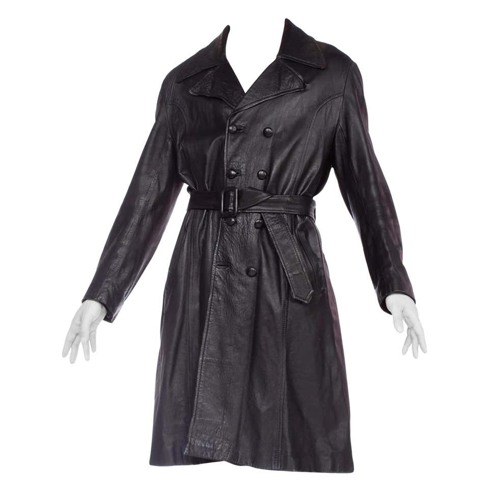 1960s Embossed Velvet Maxi-Coat at 1stDibs | black velvet maxi coat