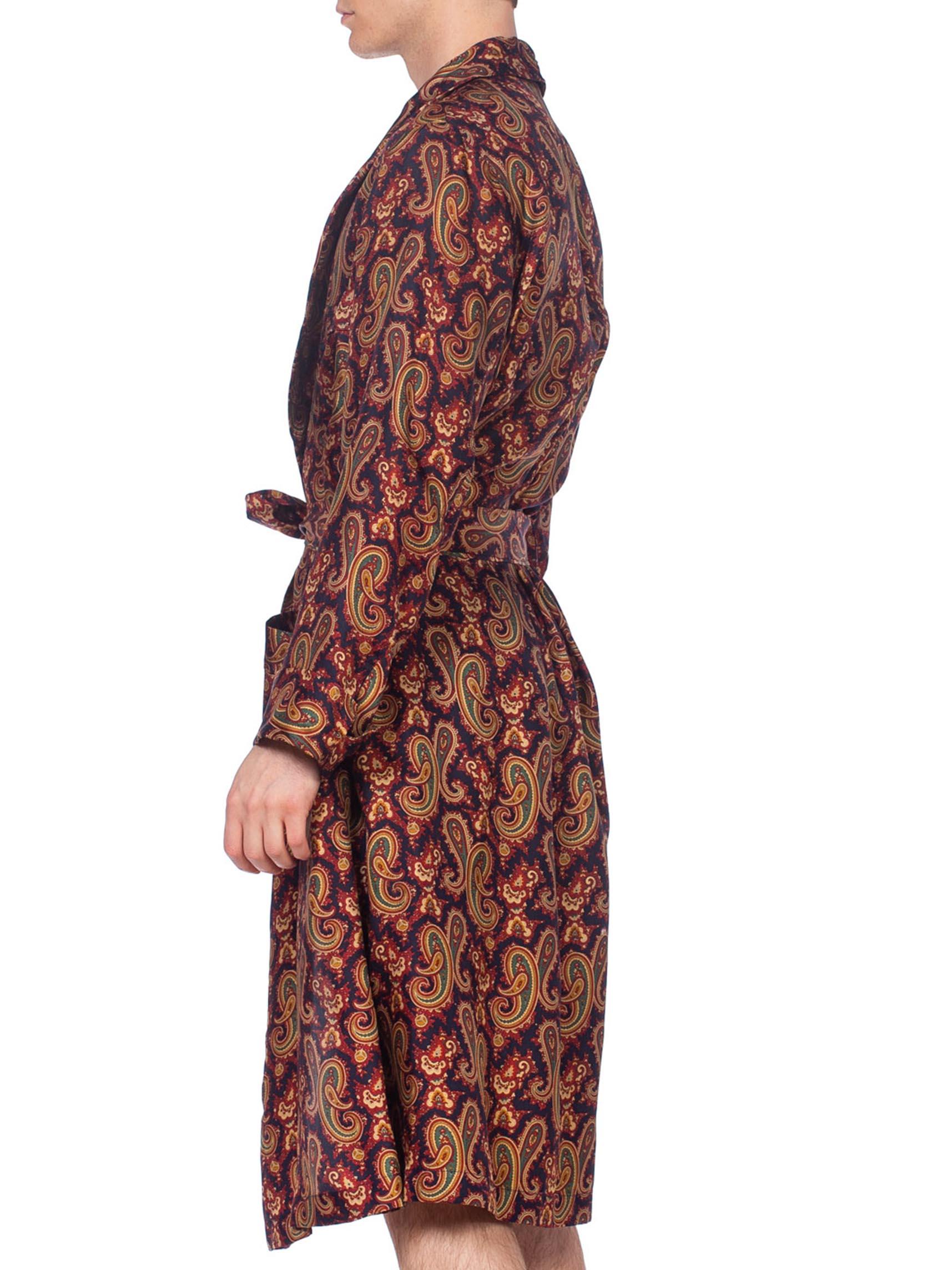 paisley robe mens