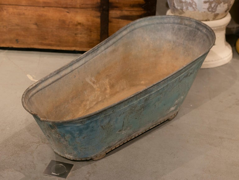 1970s Metal Baby Bathtub For Sale at 1stDibs