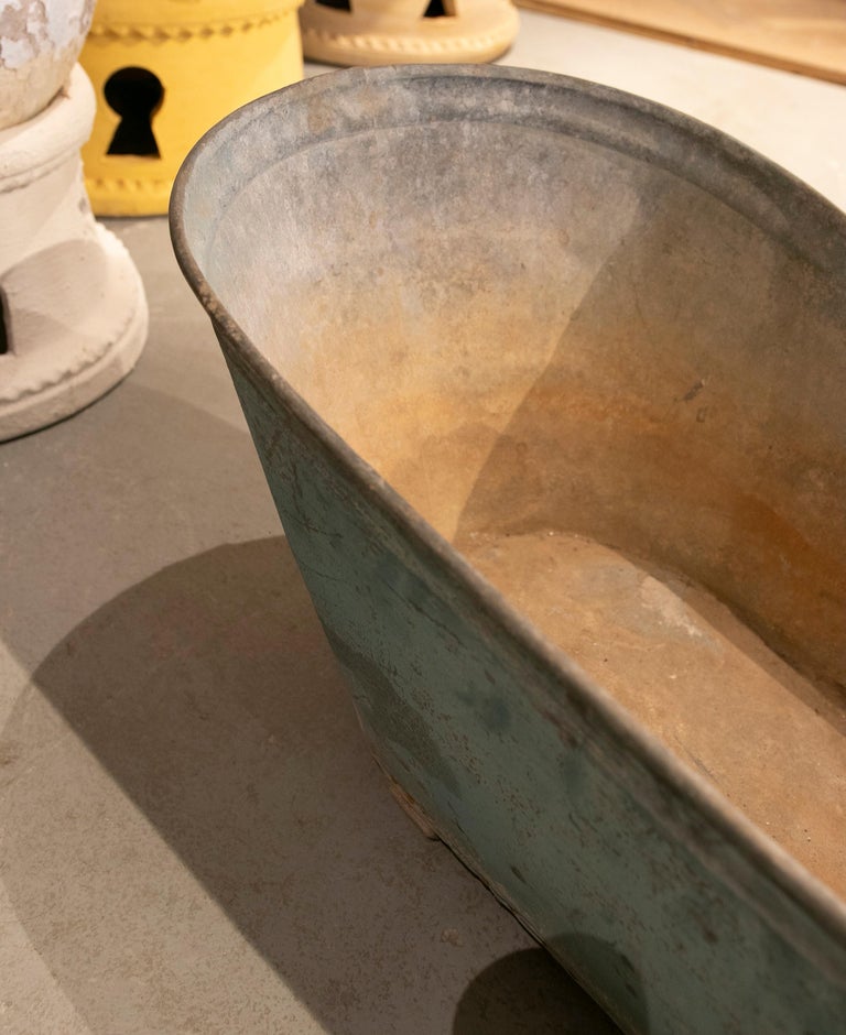 1970s Metal Baby Bathtub For Sale at 1stDibs