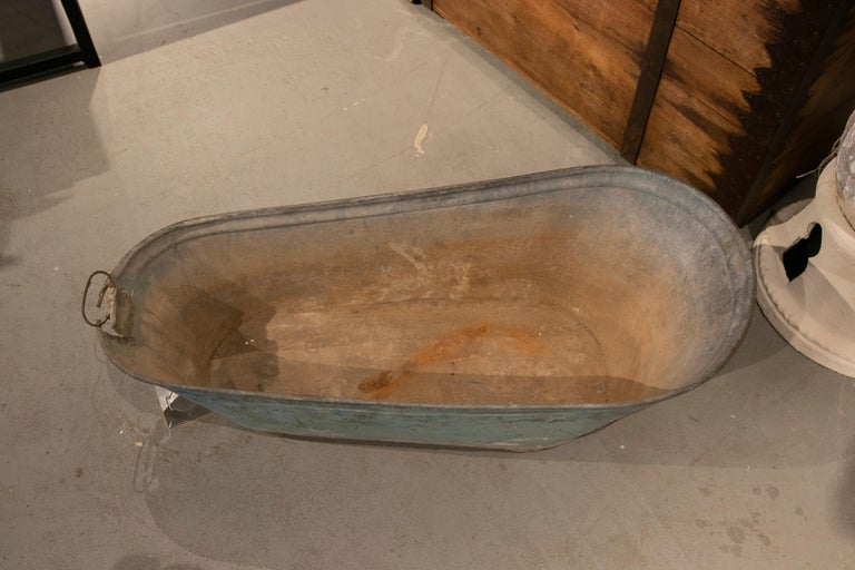 1970s Metal Baby Bathtub For Sale at 1stDibs