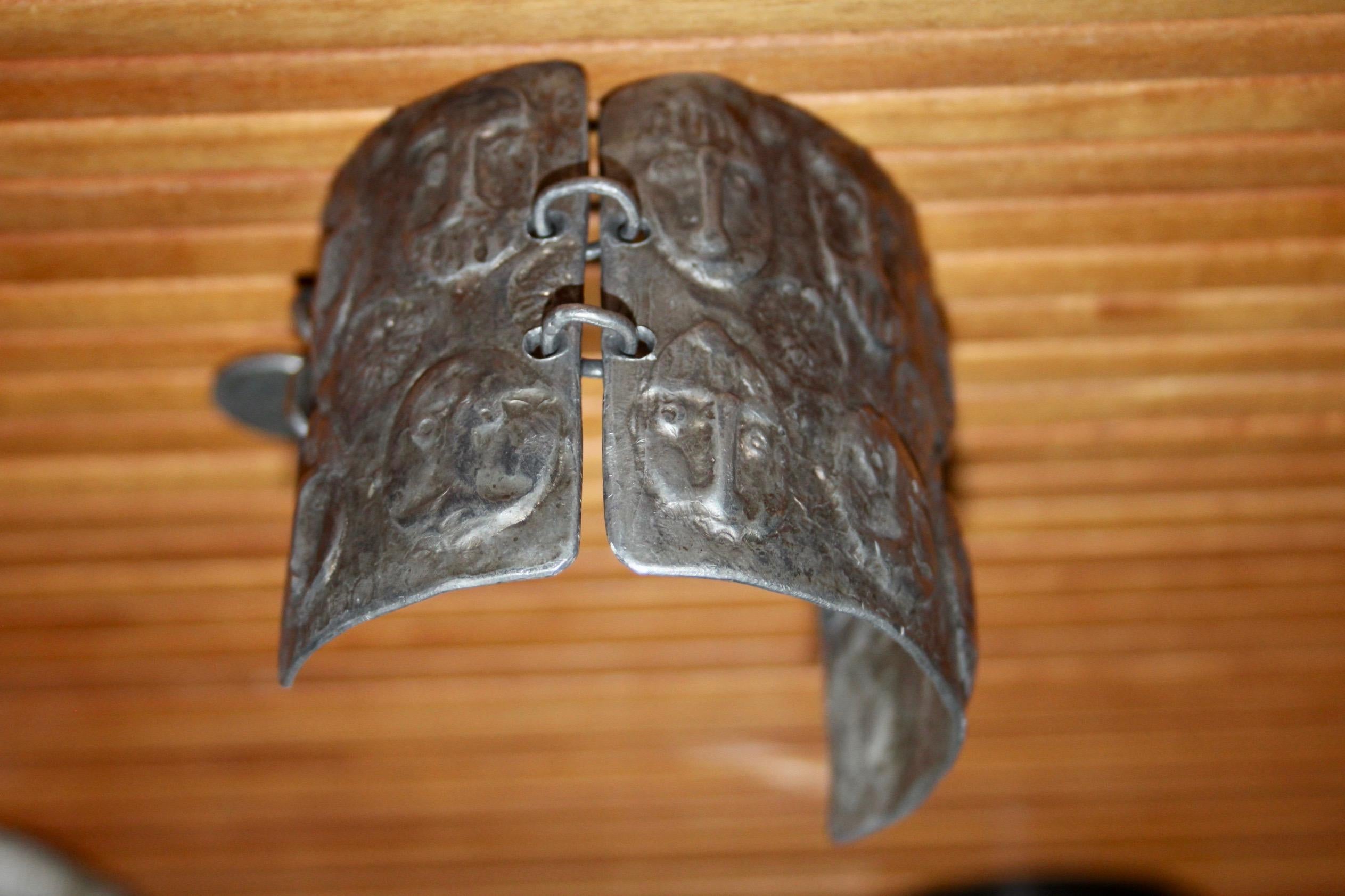 Late 20th Century 1970s metal bracelet For Sale