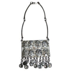 1970s metal necklace