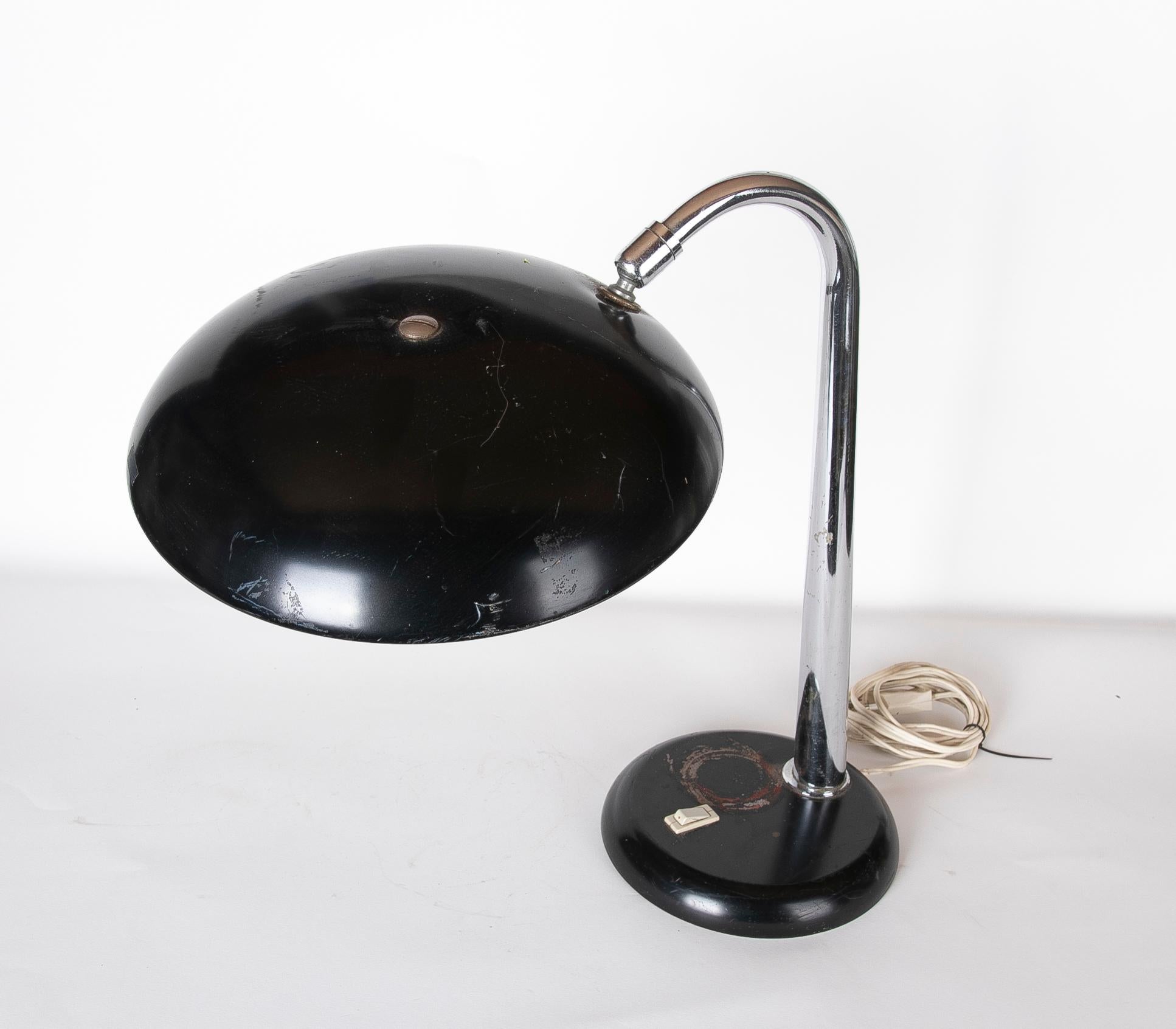 1970s Metal Office Lamp  For Sale 1