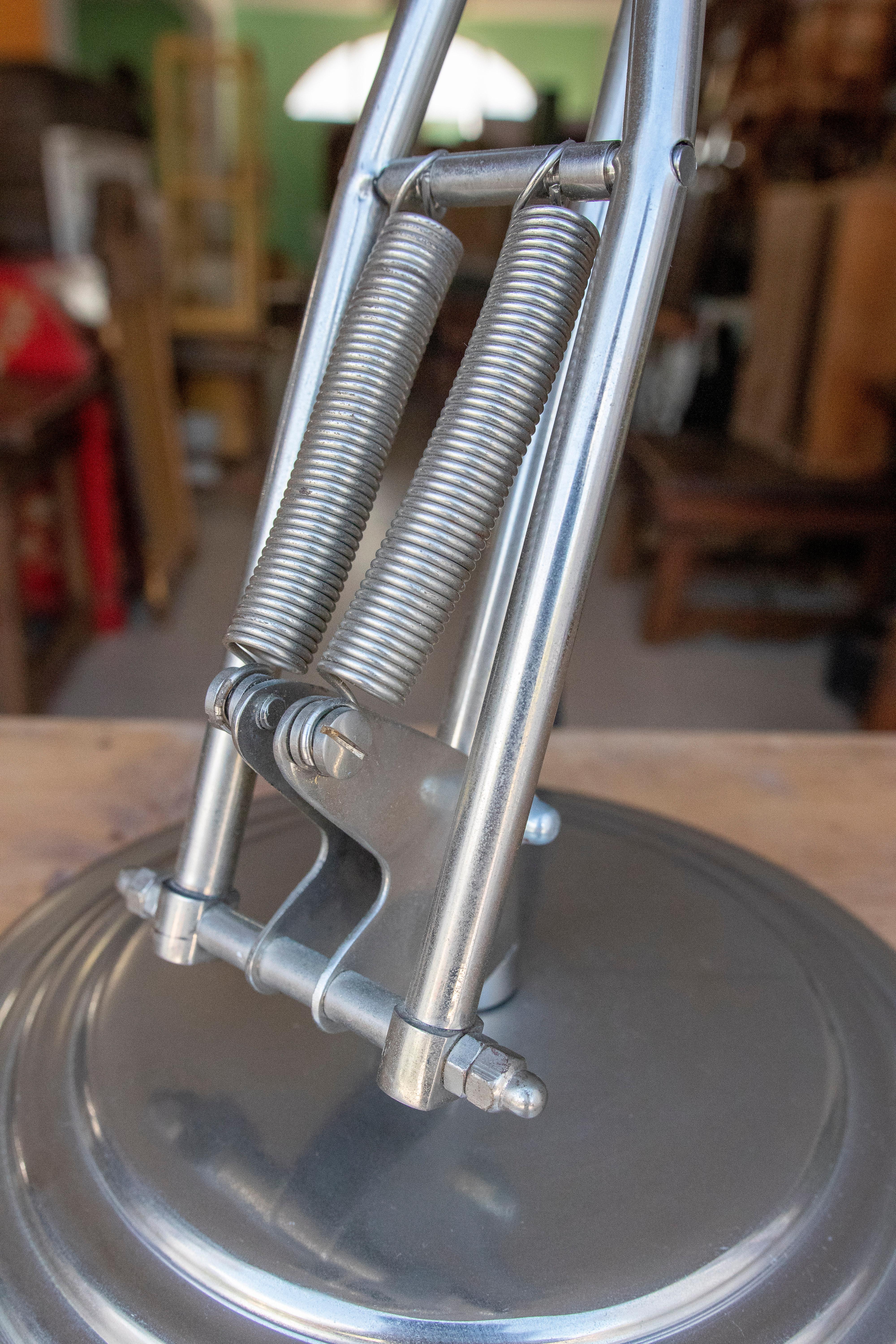 1970's Metal Study Table Lamp For Sale 4