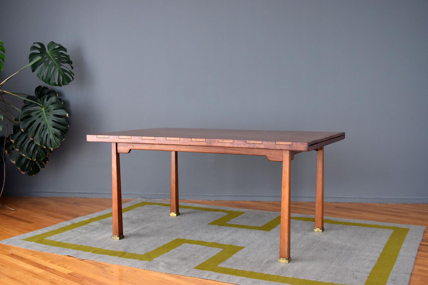 1970s Mexican Modern Dinning Table Made by Edmond Spence In Good Condition In Mexico City, MX