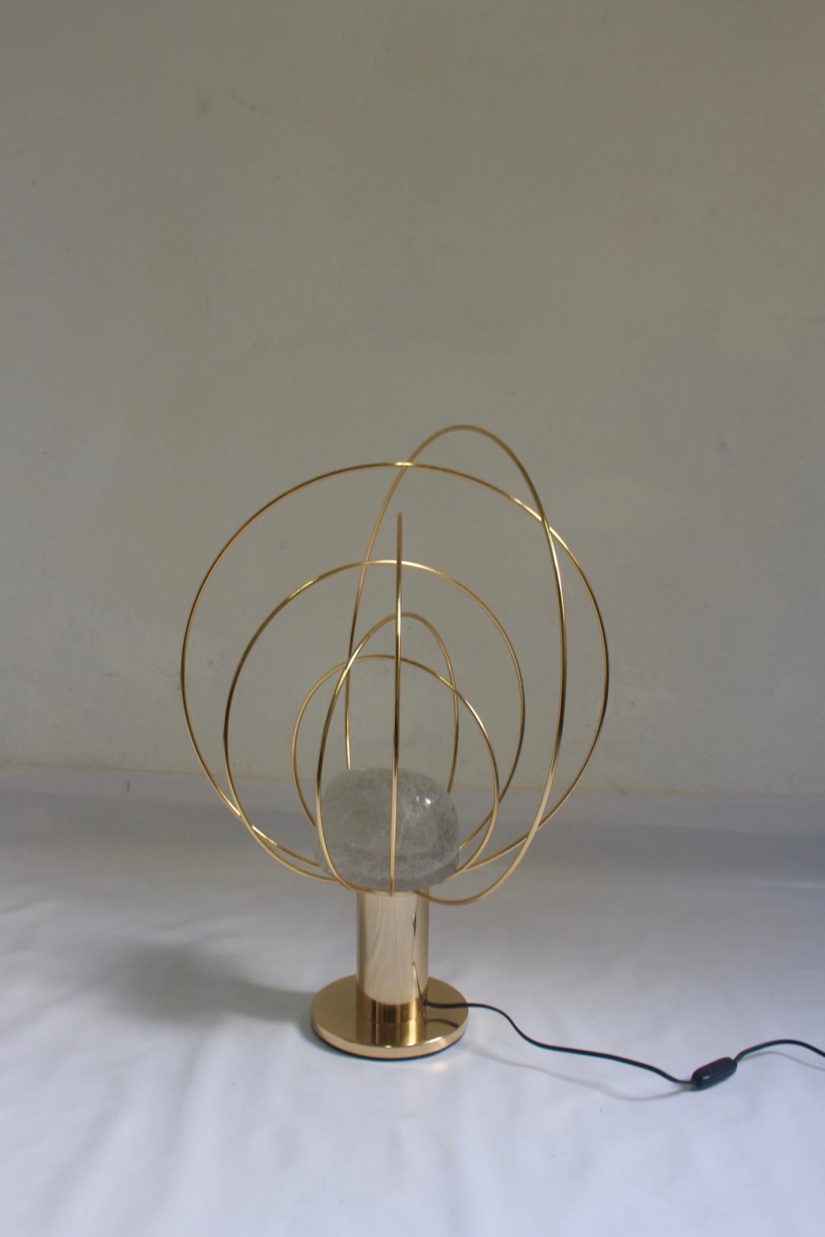 1970s Midcentury Barnaba Table Lamp by Angelo Brotto for Fase In Excellent Condition For Sale In Valencia, Valencia