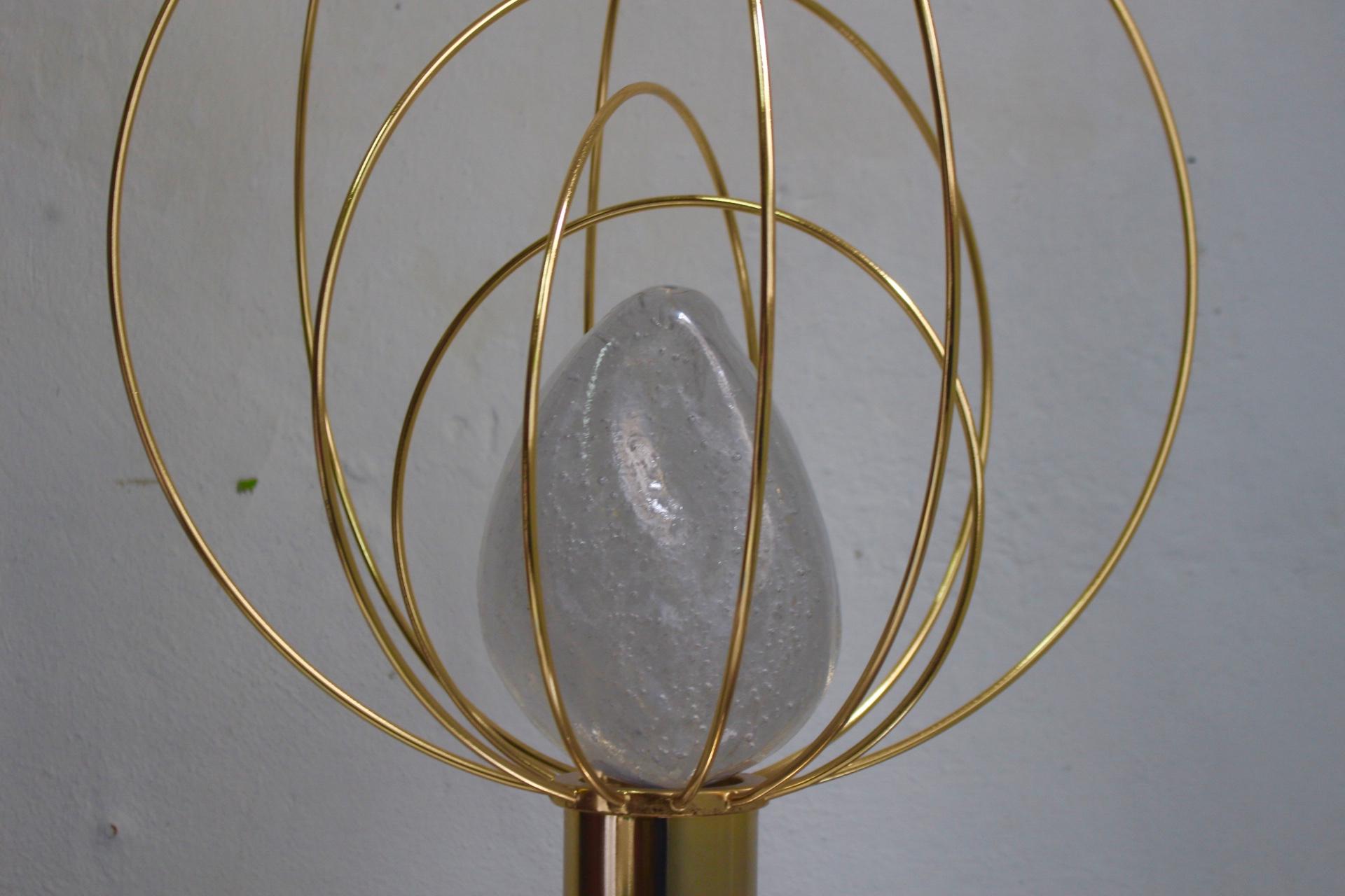 1970s Midcentury Barnaba Table Lamp by Angelo Brotto for Fase For Sale 1