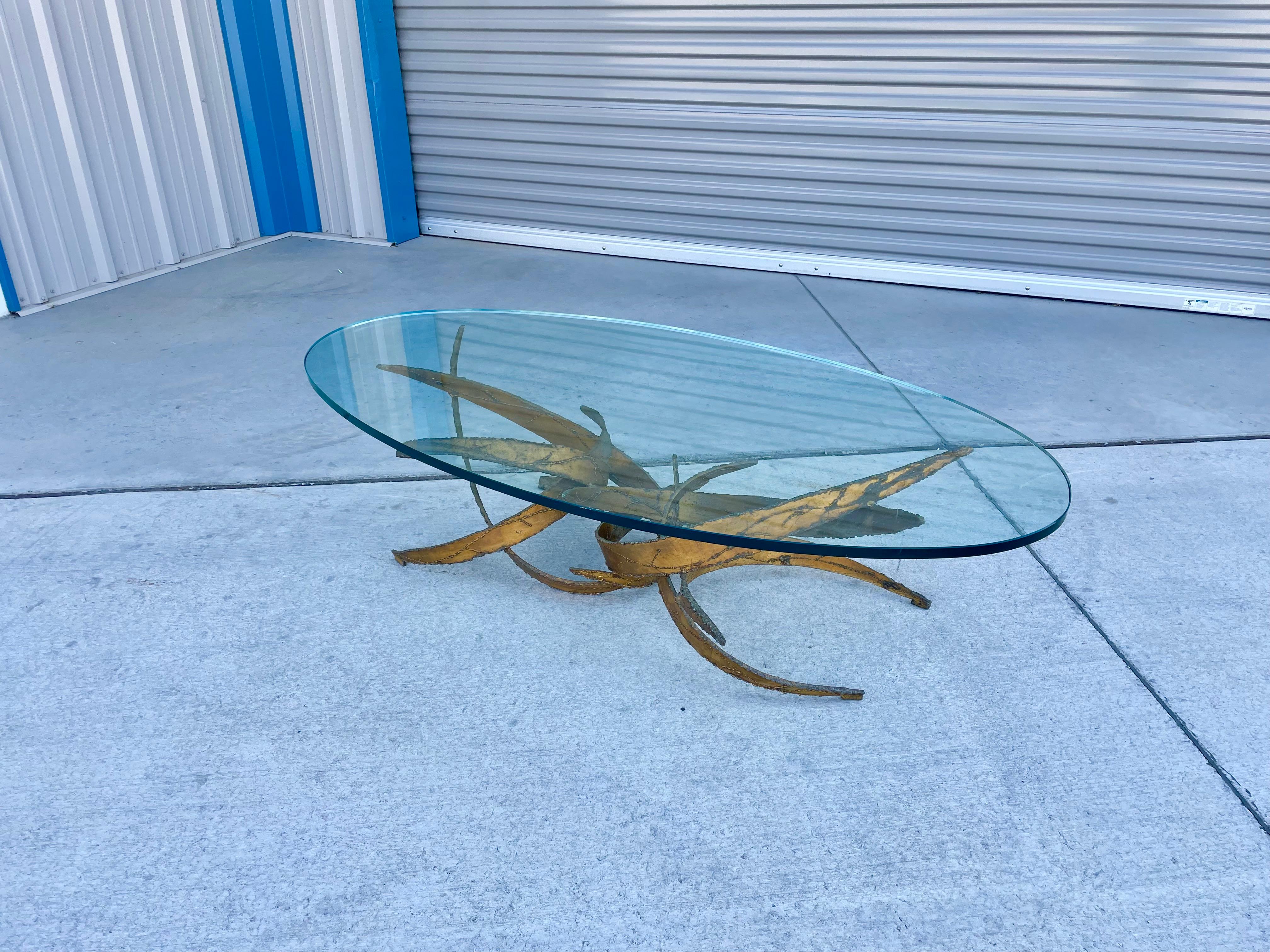 1970s Mid Century Brutalist Coffee Table by Silas Seandel In Good Condition In North Hollywood, CA
