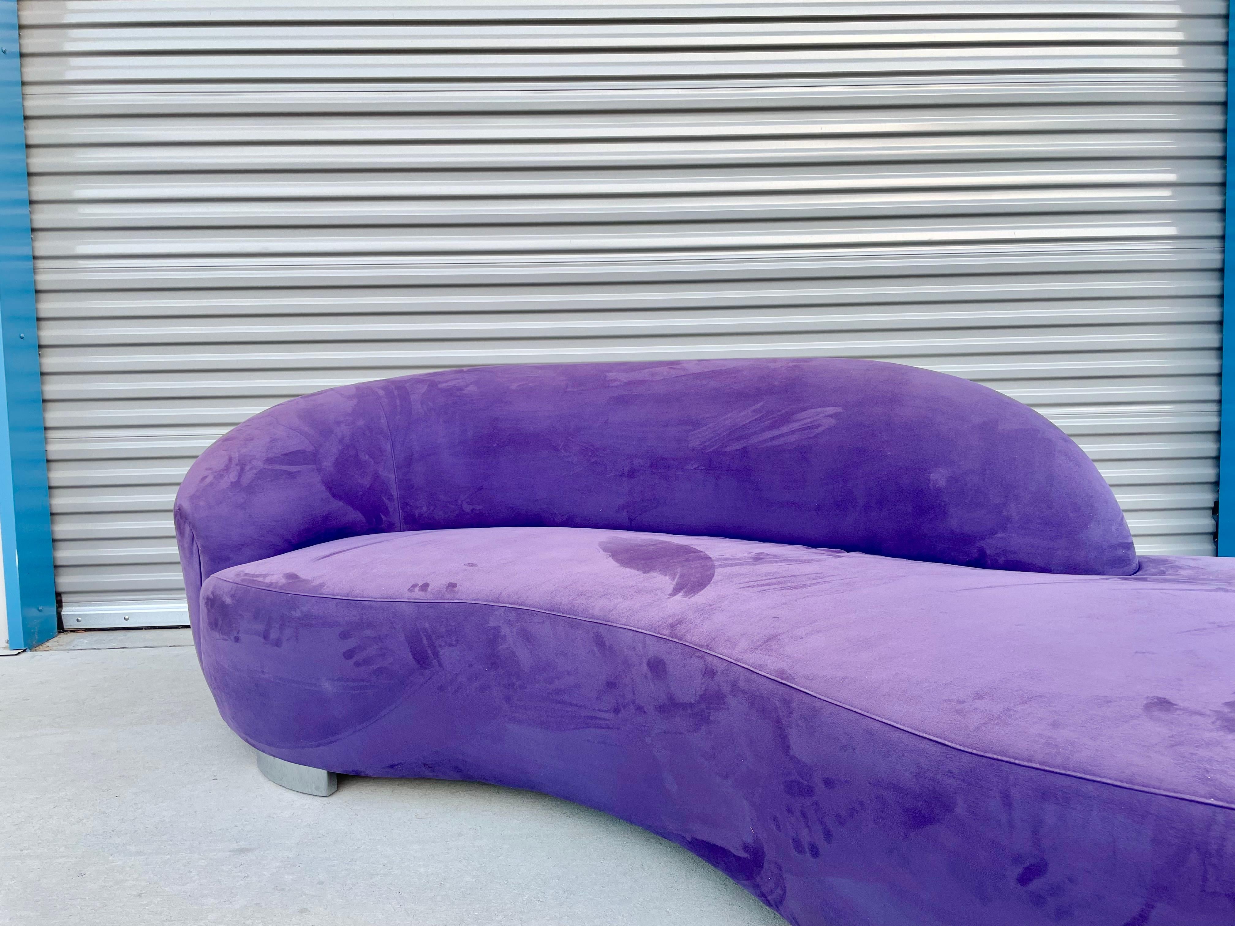 Sofá Nube Cromado Años 70 de Weiman en venta 4