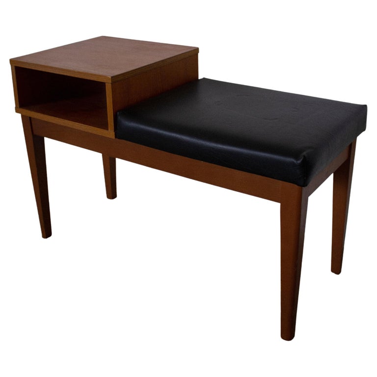 1970's Mid Century Danish Telephone Chair at 1stDibs