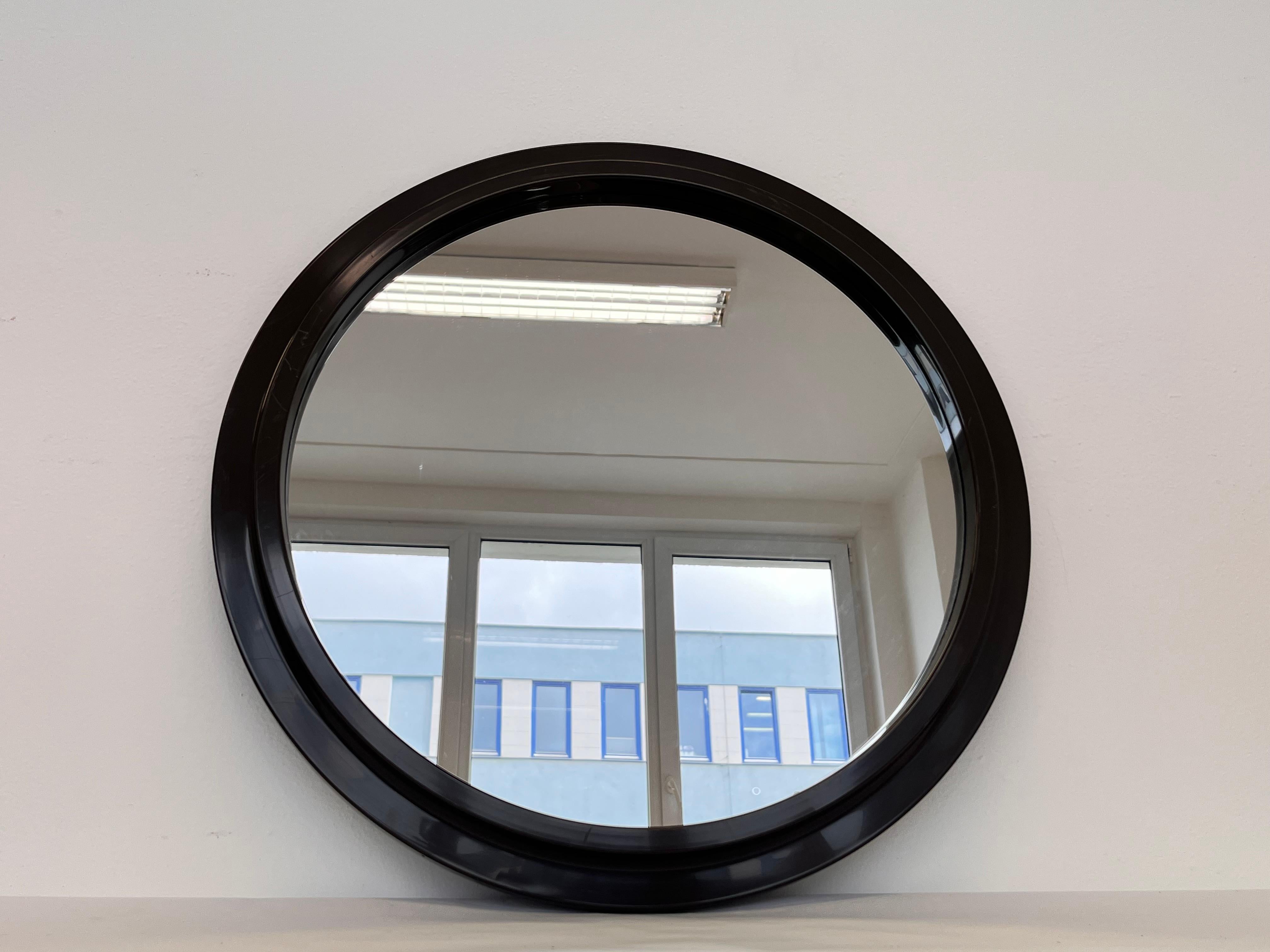 Late 20th Century 1970s Mid century design Plastic Mirror Germany For Sale