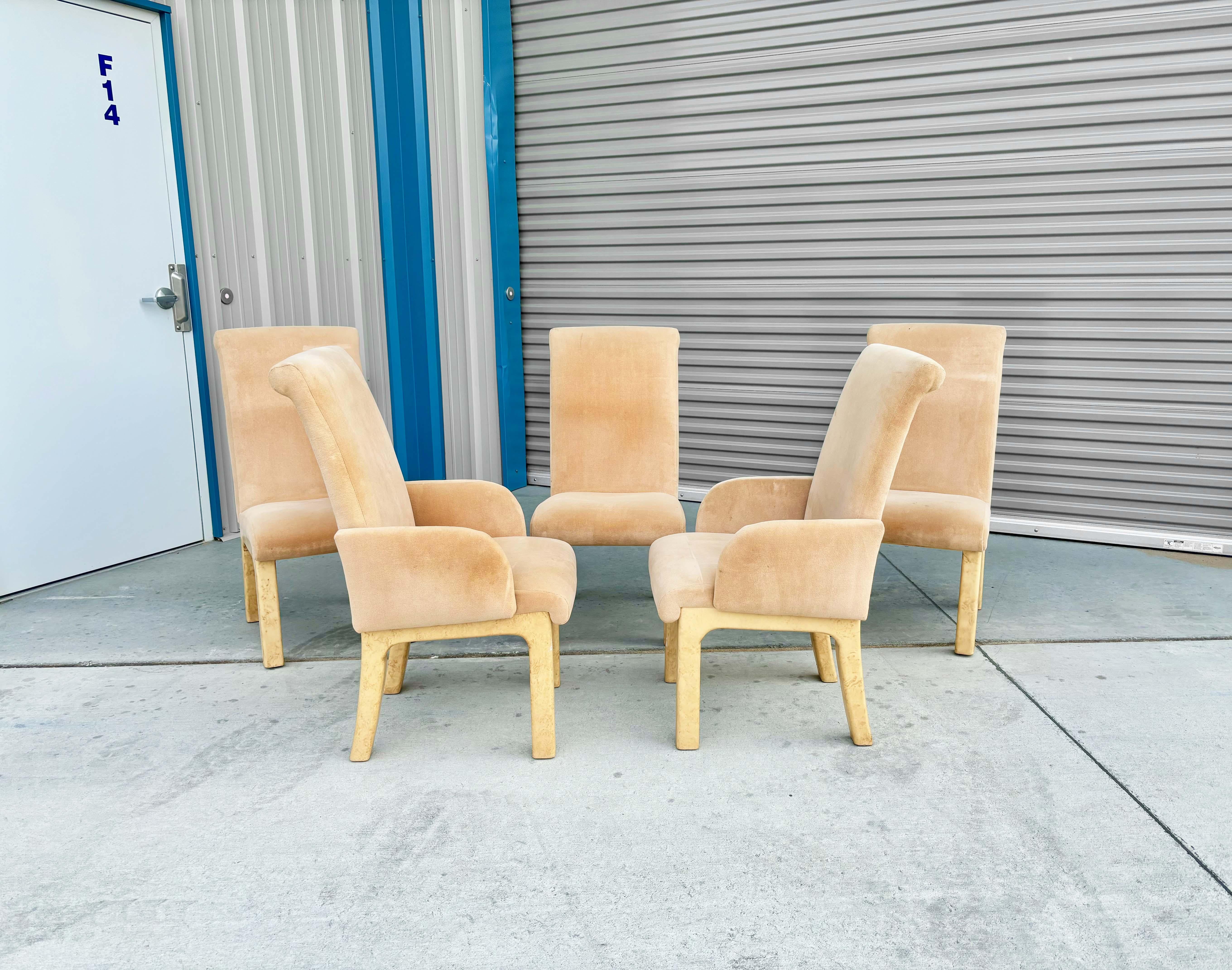 1970 Mid Century Dining Chairs- Set of 6 Bon état - En vente à North Hollywood, CA