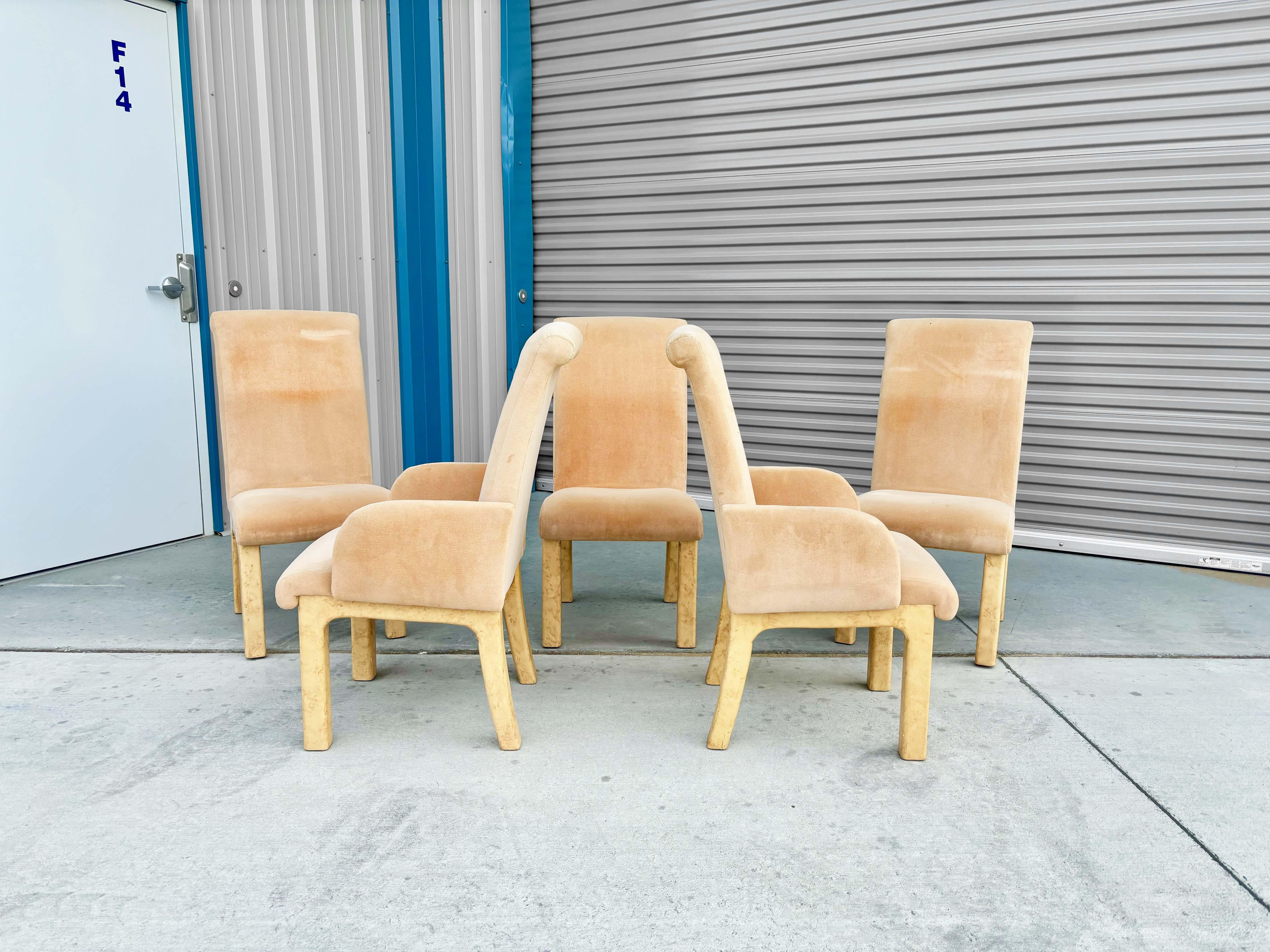 Fin du 20e siècle 1970 Mid Century Dining Chairs- Set of 6 en vente