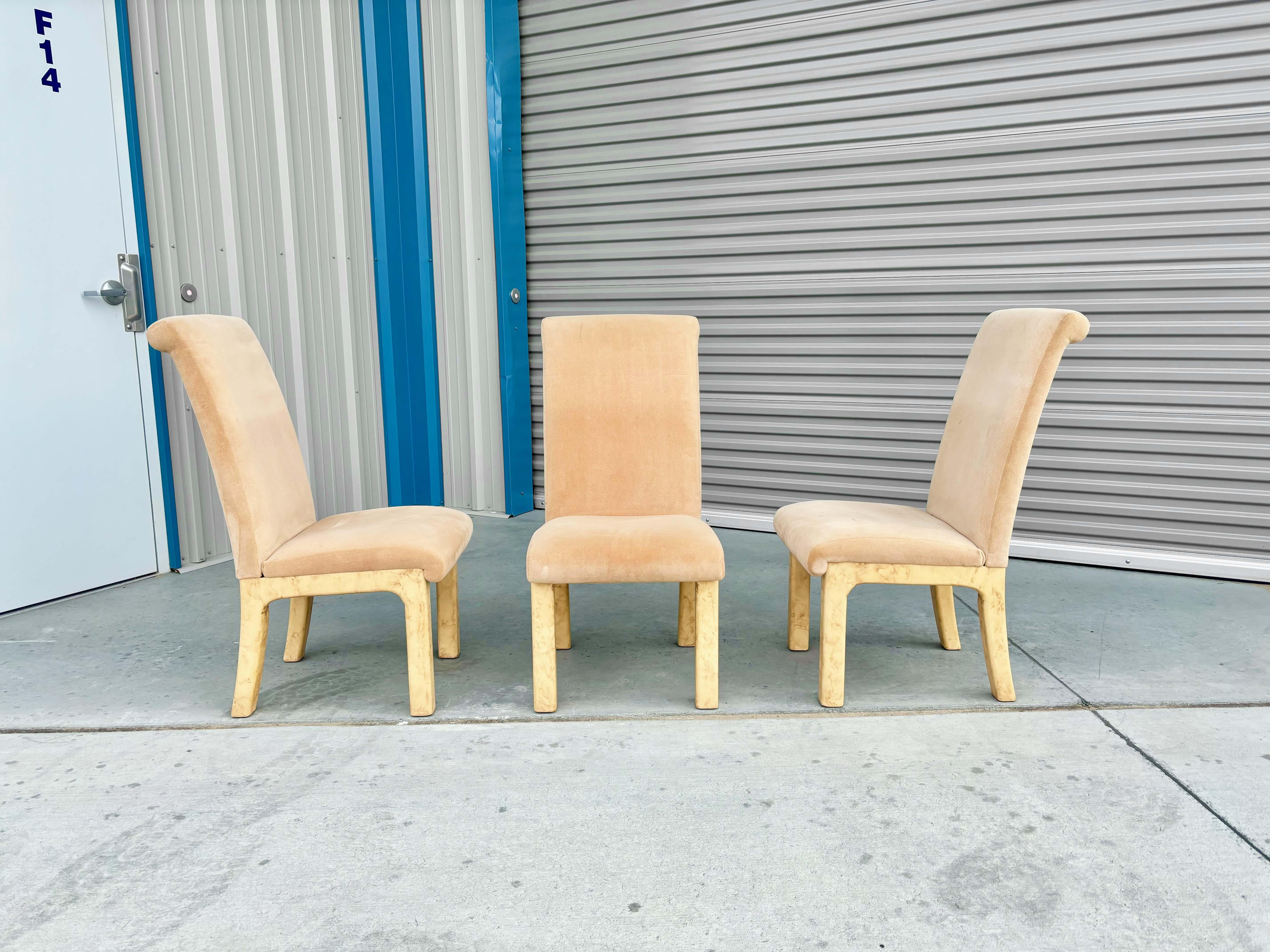 1970 Mid Century Dining Chairs- Set of 6 en vente 1