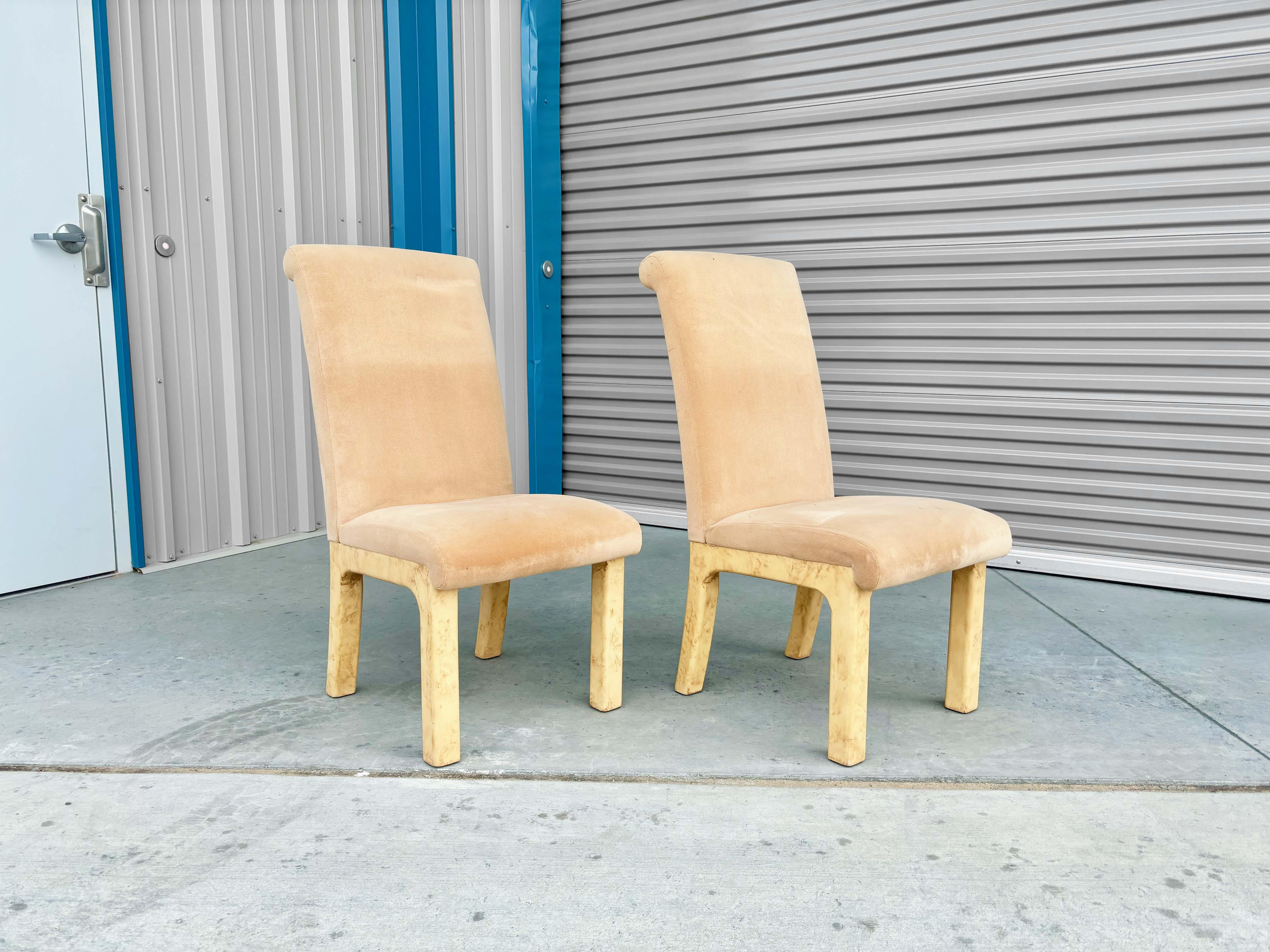 1970 Mid Century Dining Chairs- Set of 6 en vente 2