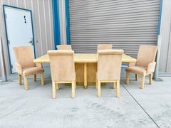 Set de 7 comedores de mediados de siglo de los 70