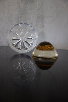 1970’s Mid Century Egg Shape Coffee Storage Container With Coffee Beans Cover