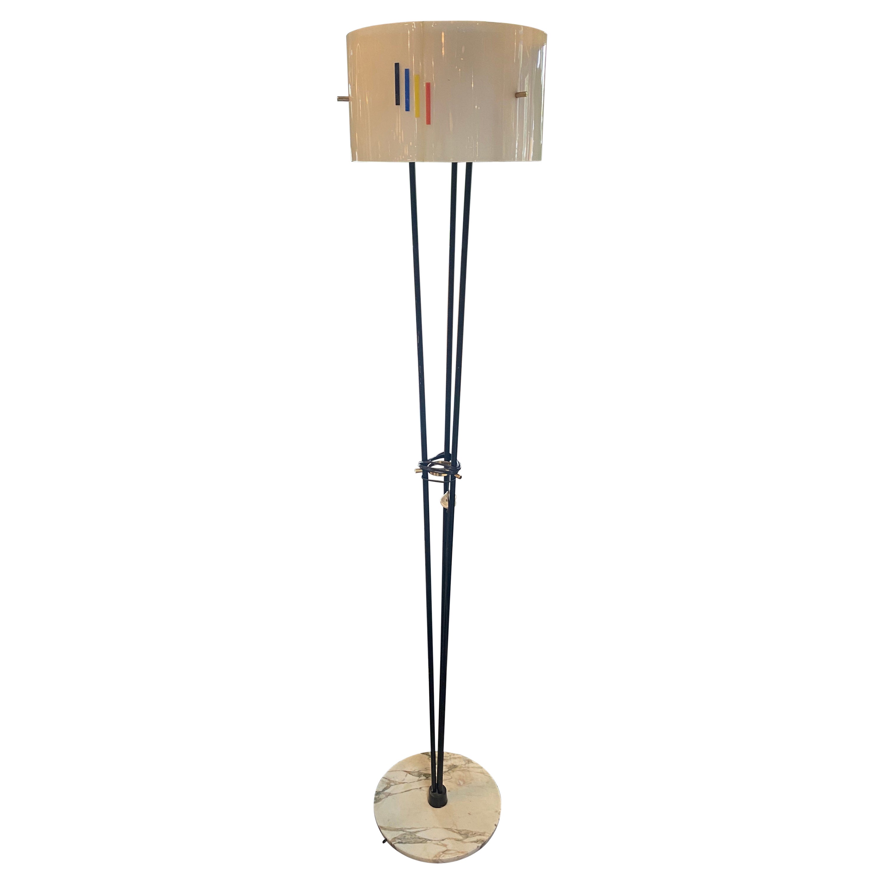 Lampada da terra Esperia della metà del secolo scorso