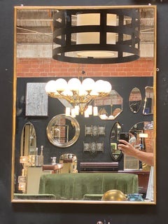 1970s Mid century Italian Wall Mirror