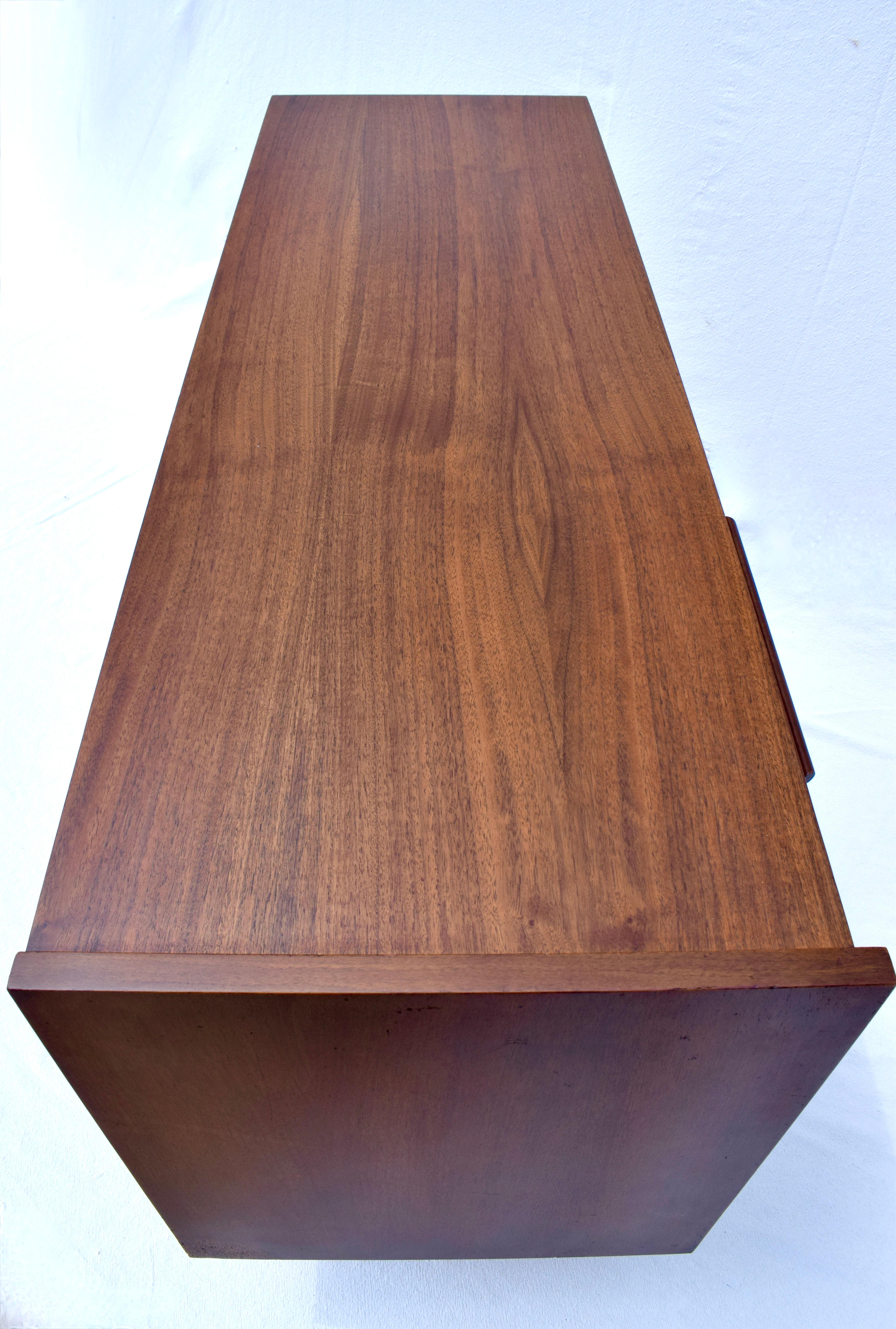 1970's Mid Century Modern American Walnut Desk 5