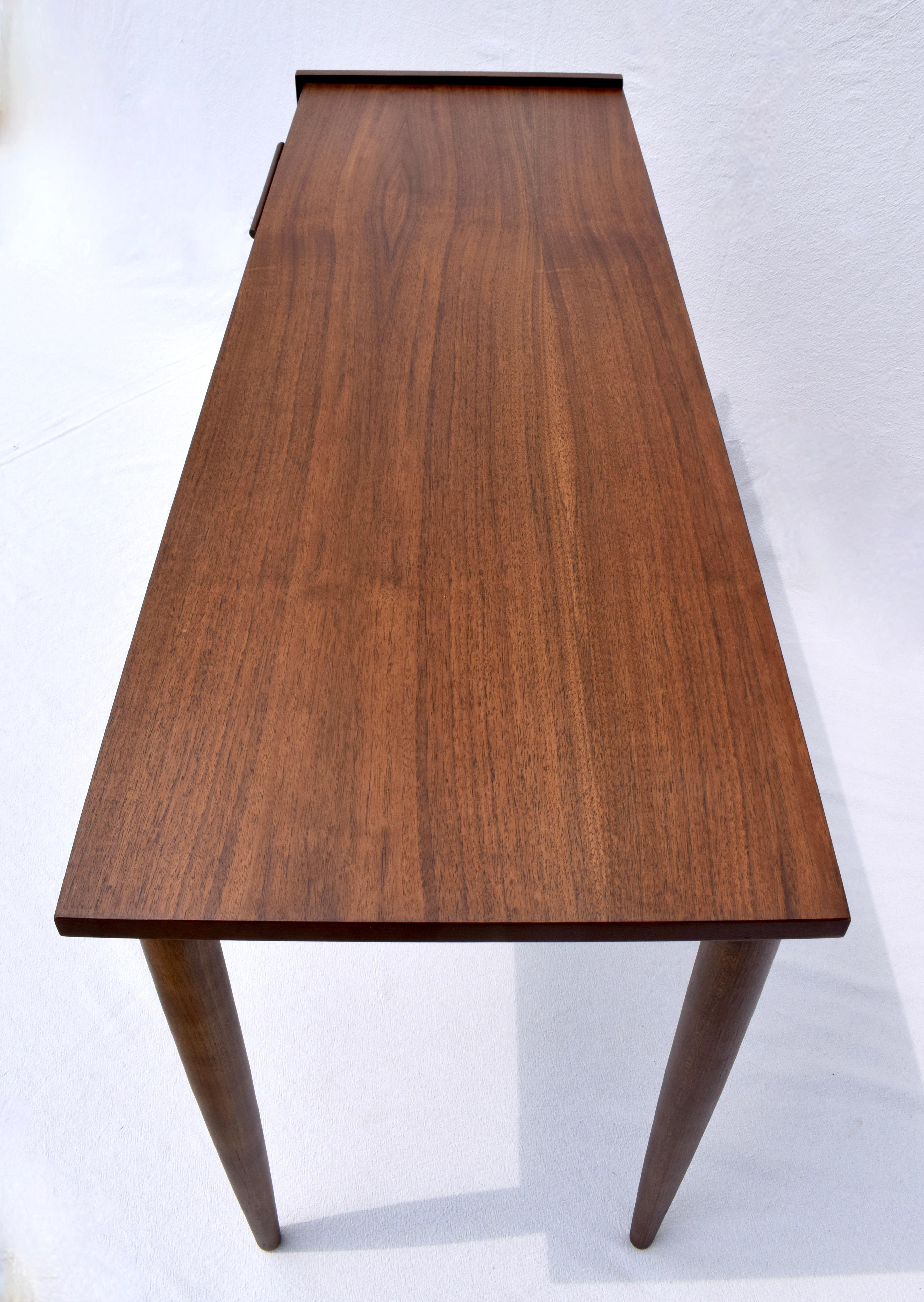 1970's Mid Century Modern American Walnut Desk 2