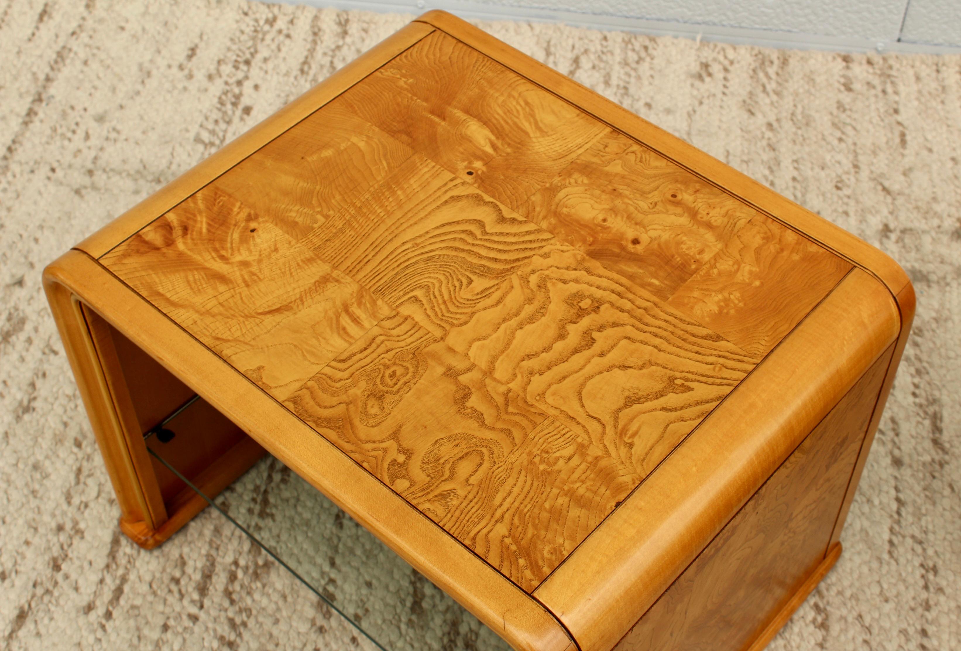 Mid-Century Modern Wasserfall-Beistelltische aus Wurzelholz, 1970er Jahre im Angebot 4