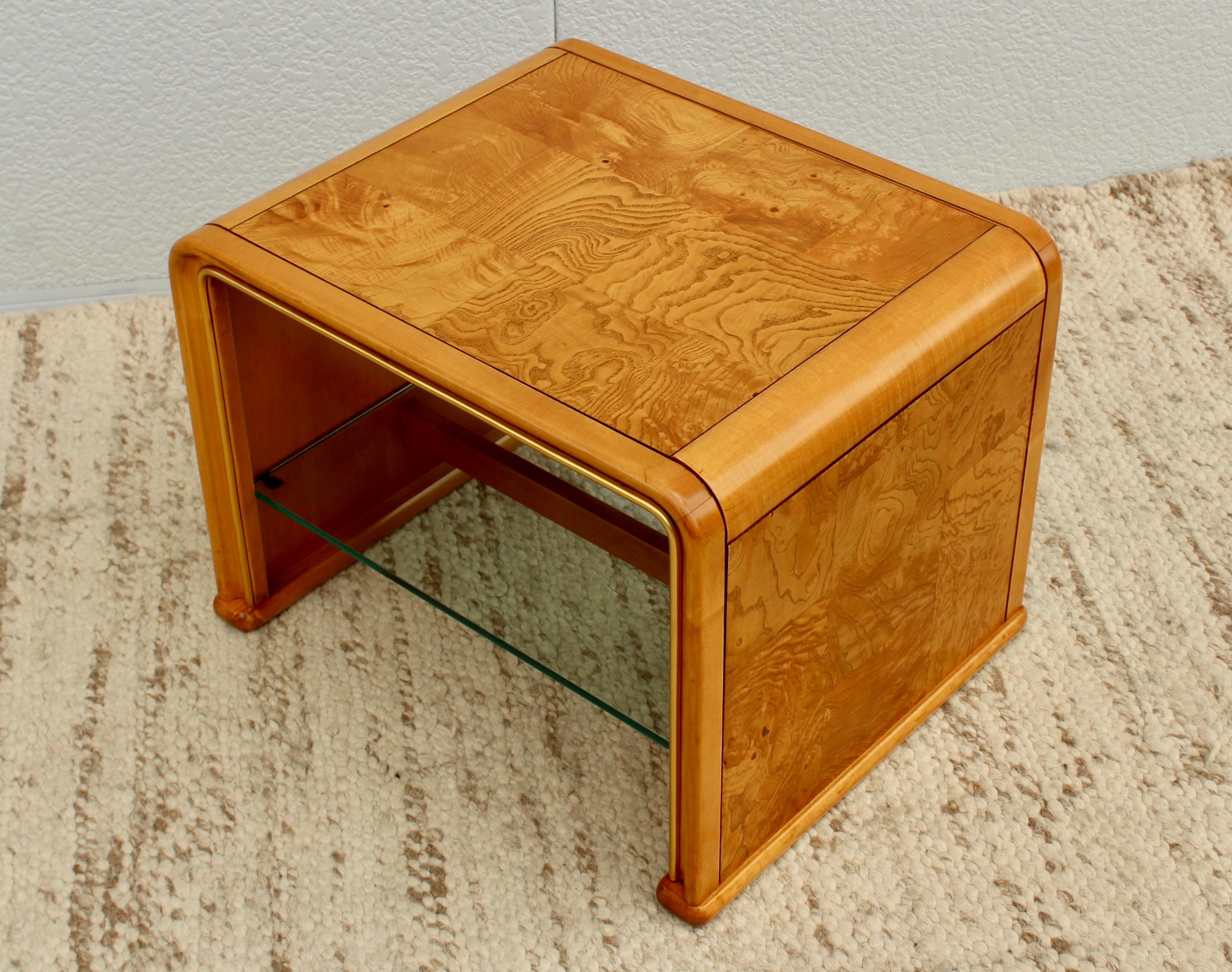 Mid-Century Modern Wasserfall-Beistelltische aus Wurzelholz, 1970er Jahre im Angebot 7