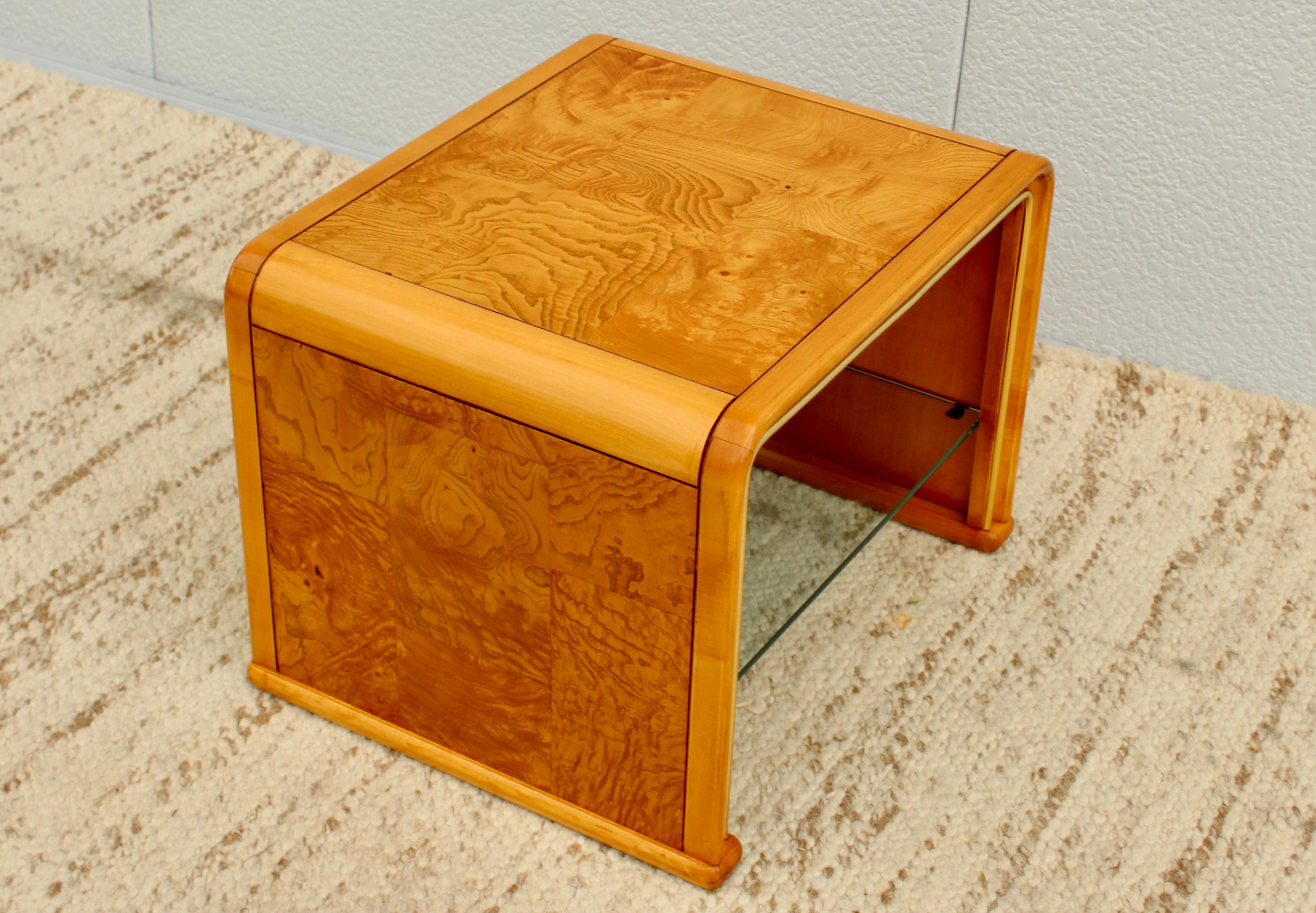 Mid-Century Modern Wasserfall-Beistelltische aus Wurzelholz, 1970er Jahre im Angebot 10