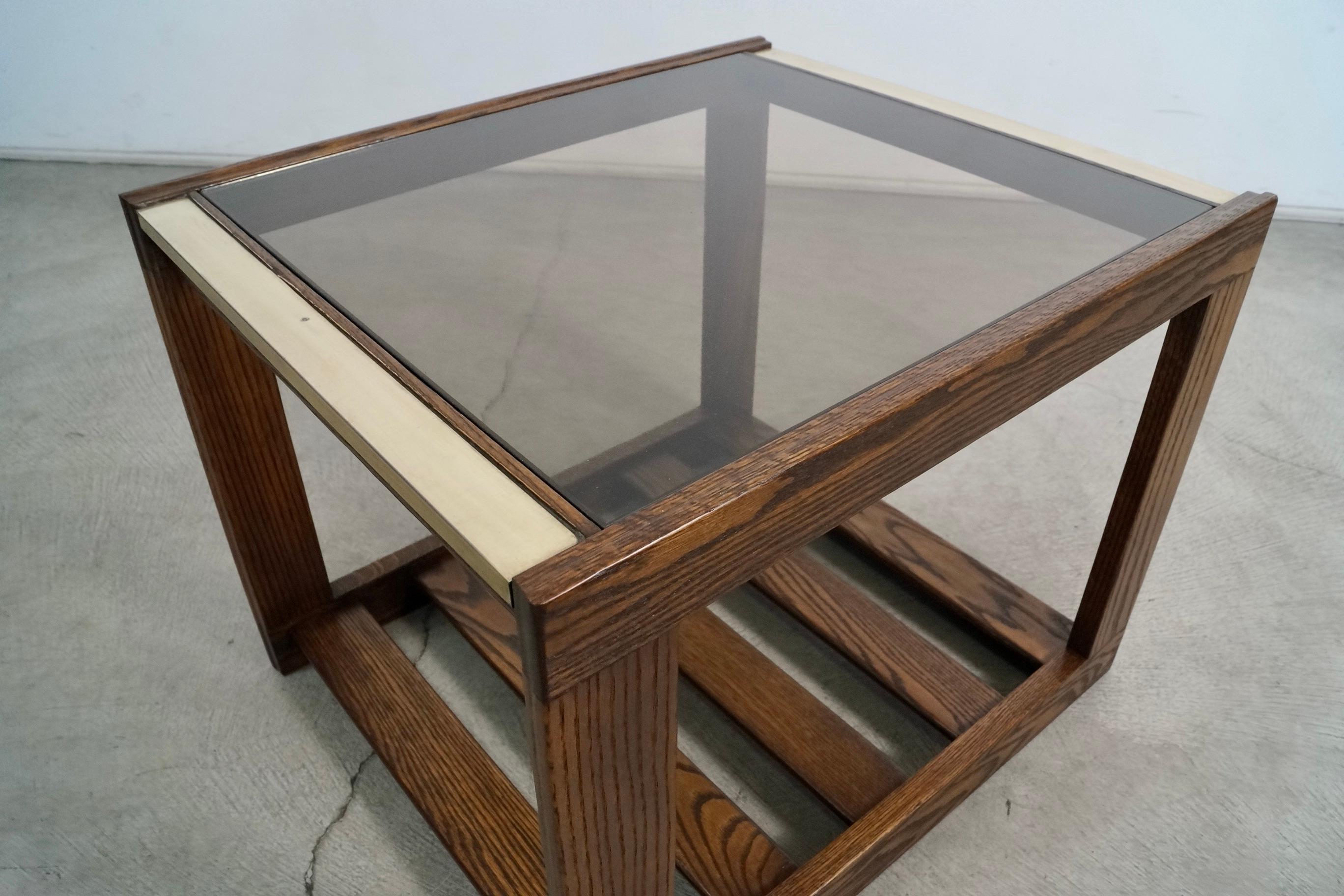 1970's Mid-Century Modern End Table by Mersman For Sale 11
