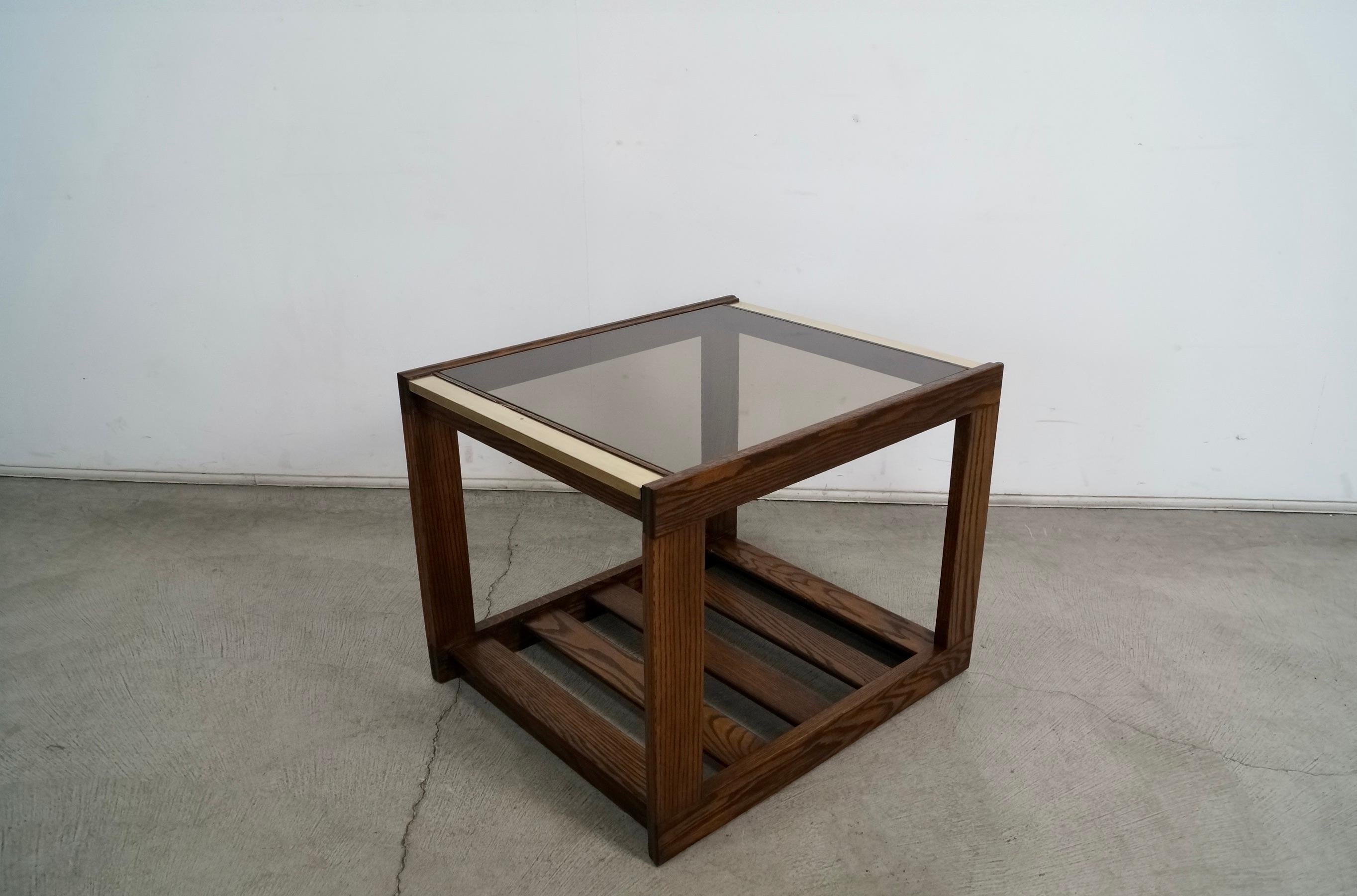 Late 20th Century 1970's Mid-Century Modern End Table by Mersman For Sale