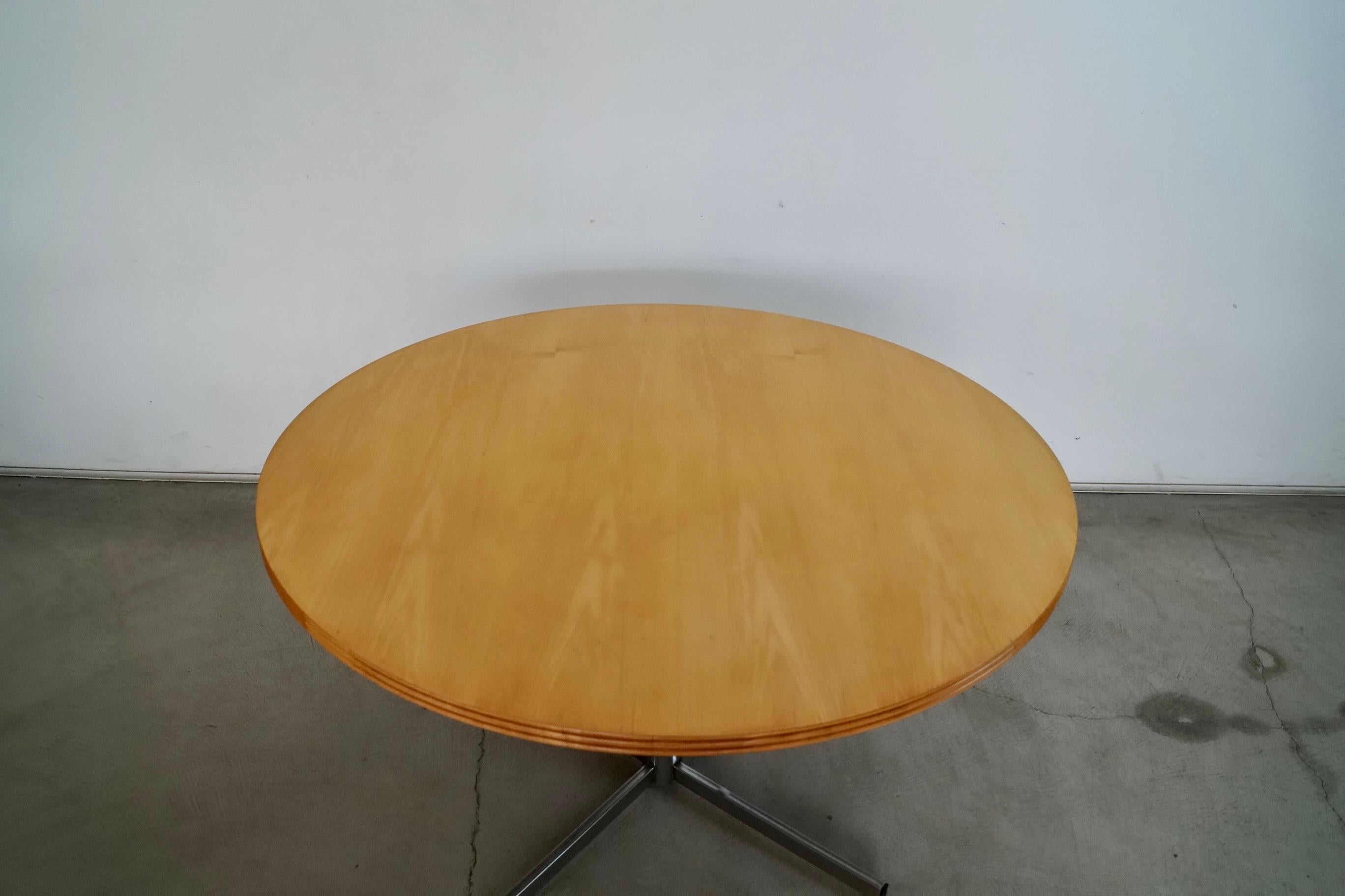 1970's Mid-Century Modern Herman Miller Style Dining Table 5