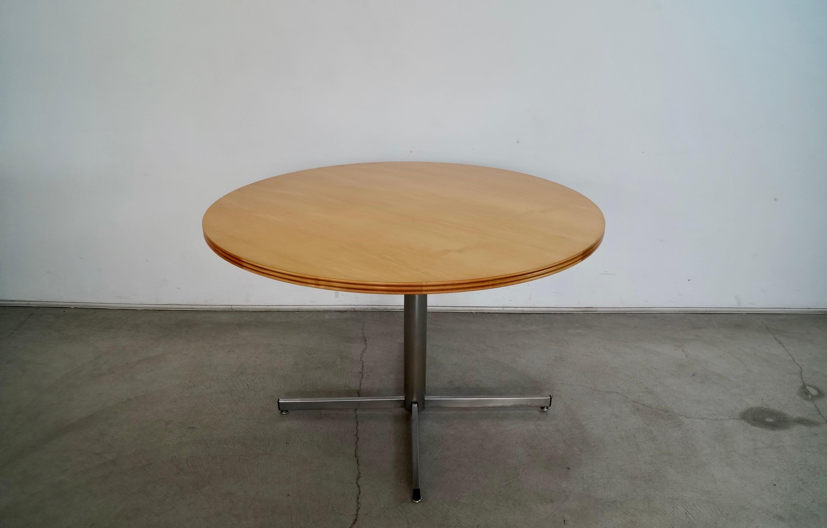 1970's Mid-Century Modern Herman Miller Style Dining Table 1