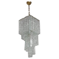 1970 The Modern The MODERN Cascade en verre Murano par Mazzega