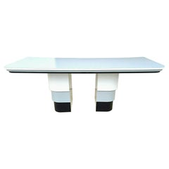 1970's Mid Century Modern Laminate Dining Table