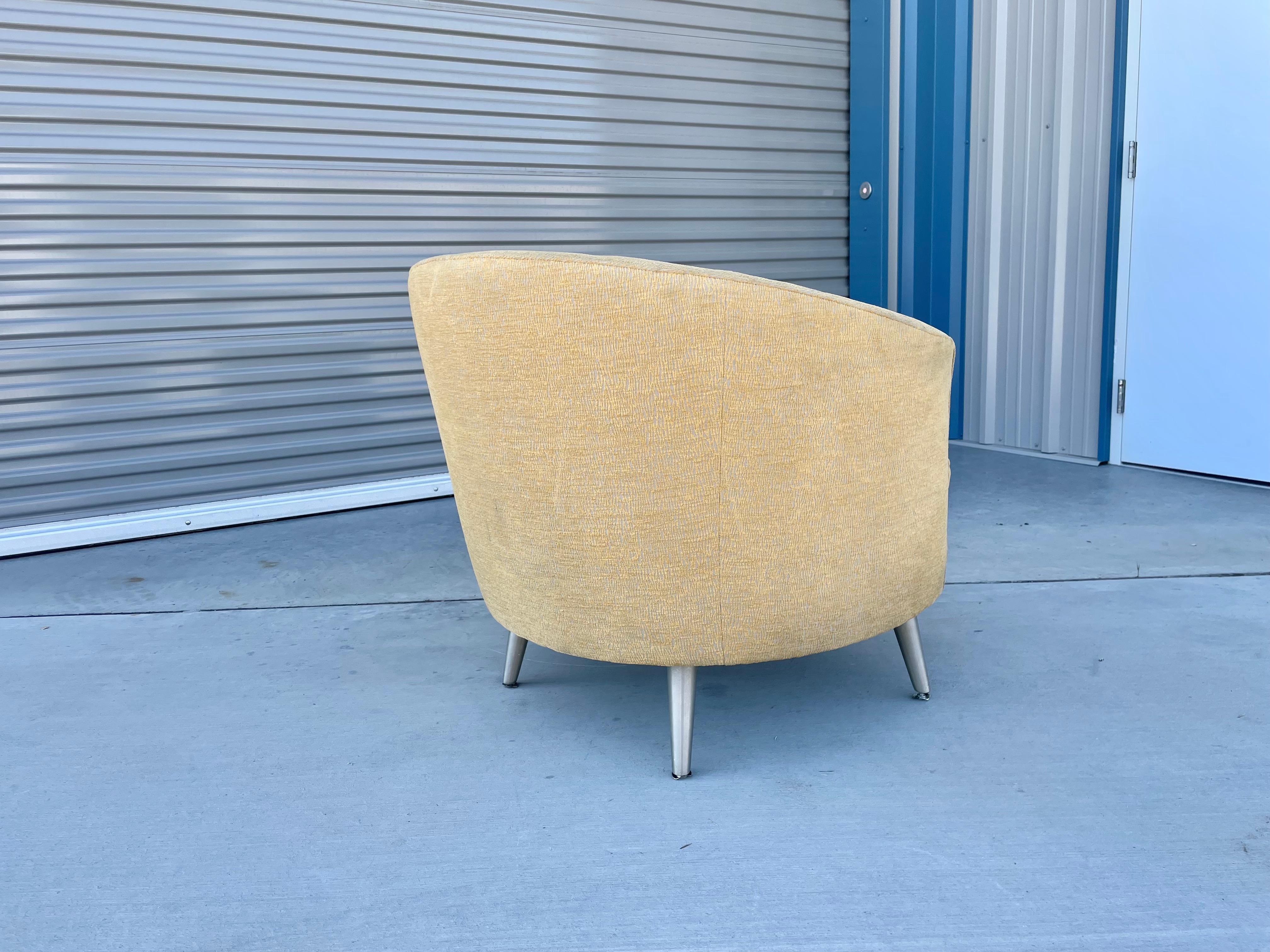 1970s Mid Century Modern Lounge Chairs For Sale 7