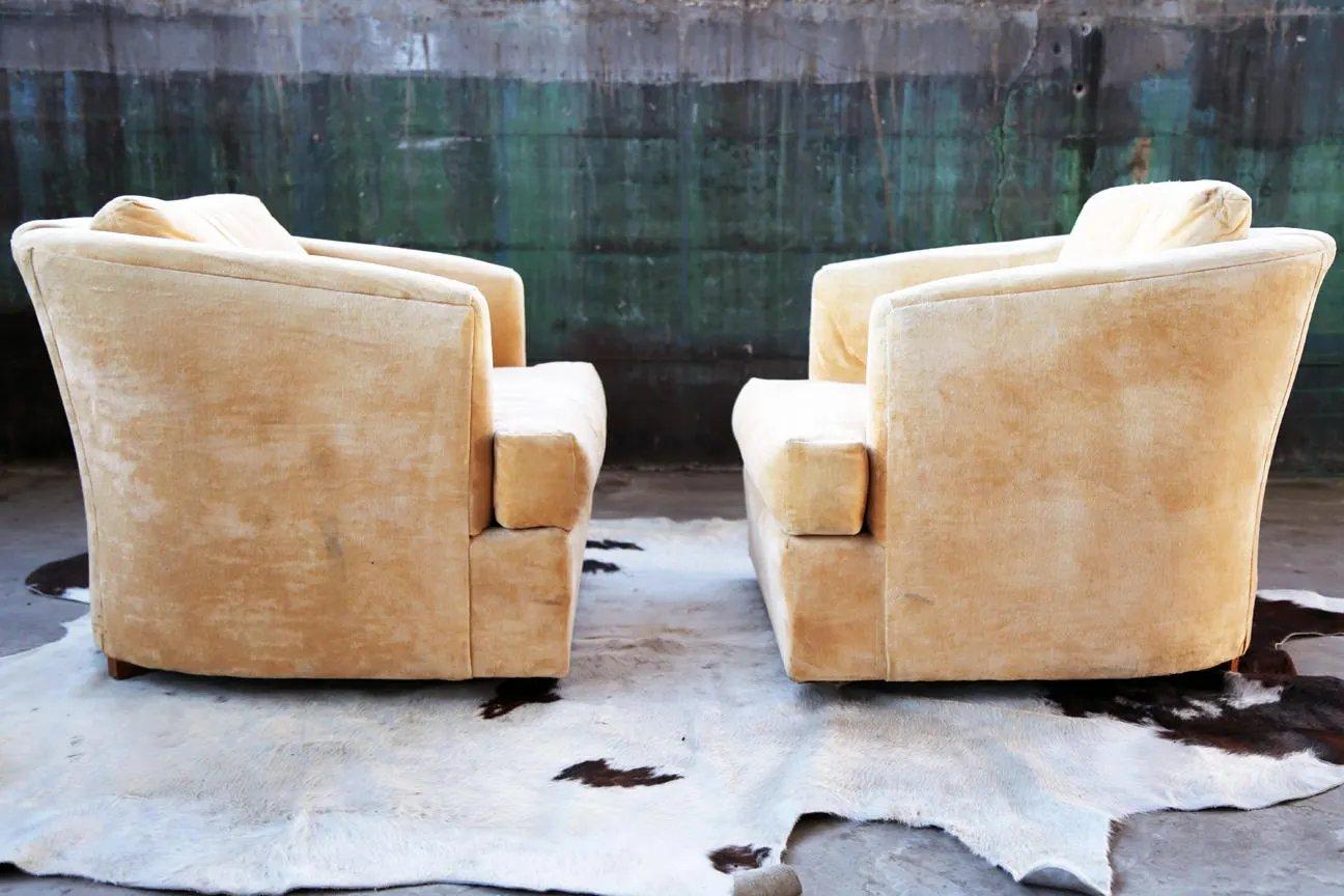 Sedia da salotto con ruote a rotelle per vasca in stile Milo Baughman, metà secolo moderno, anni 70 in vendita 3
