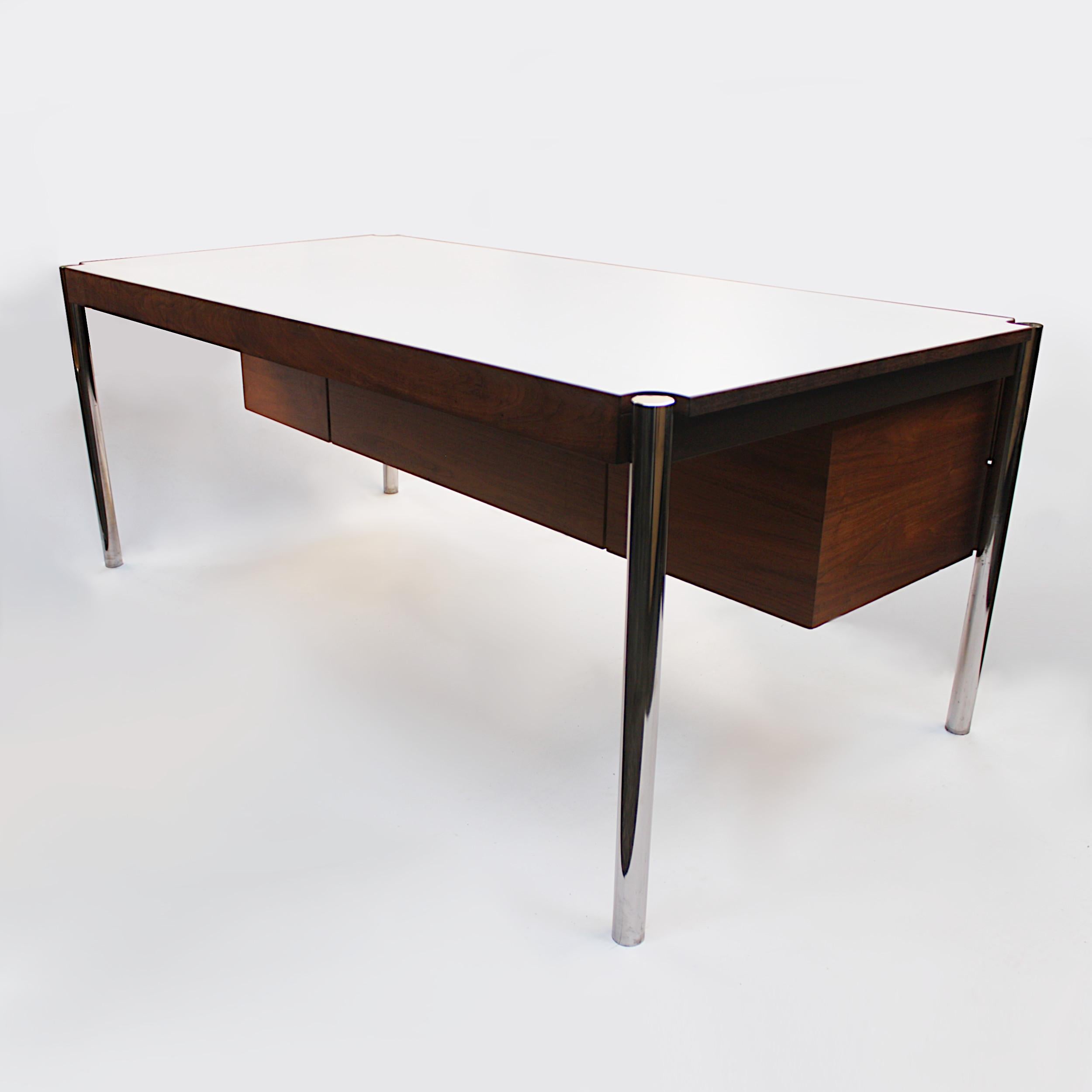 minimalist executive desk