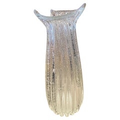 1970s Mid-Century Modern Murano Glass Huge Vase by Formia