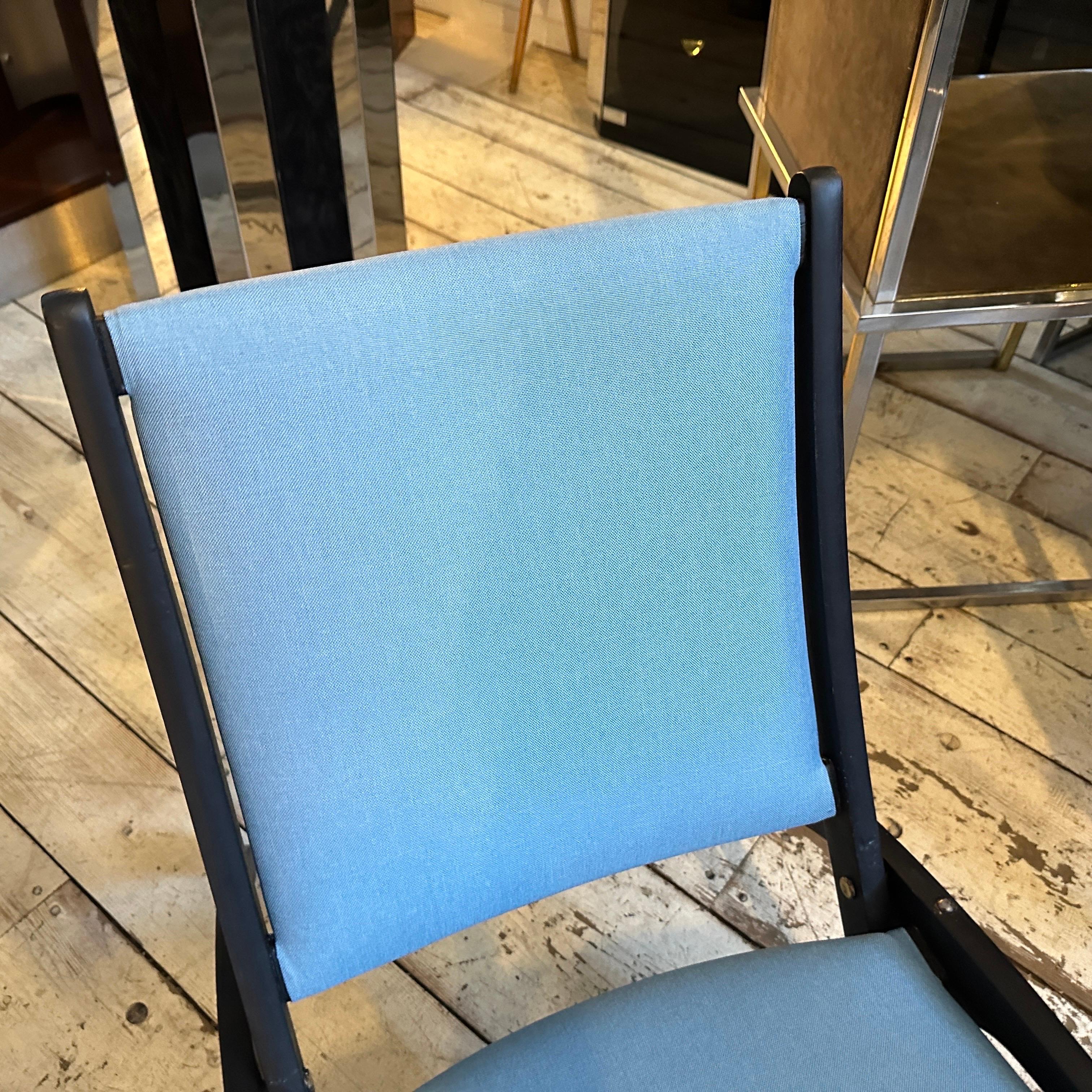 1970s Mid-Century Modern Ninfea Folding Chair Designed by Gio Ponti for Reguitti in vendita 5