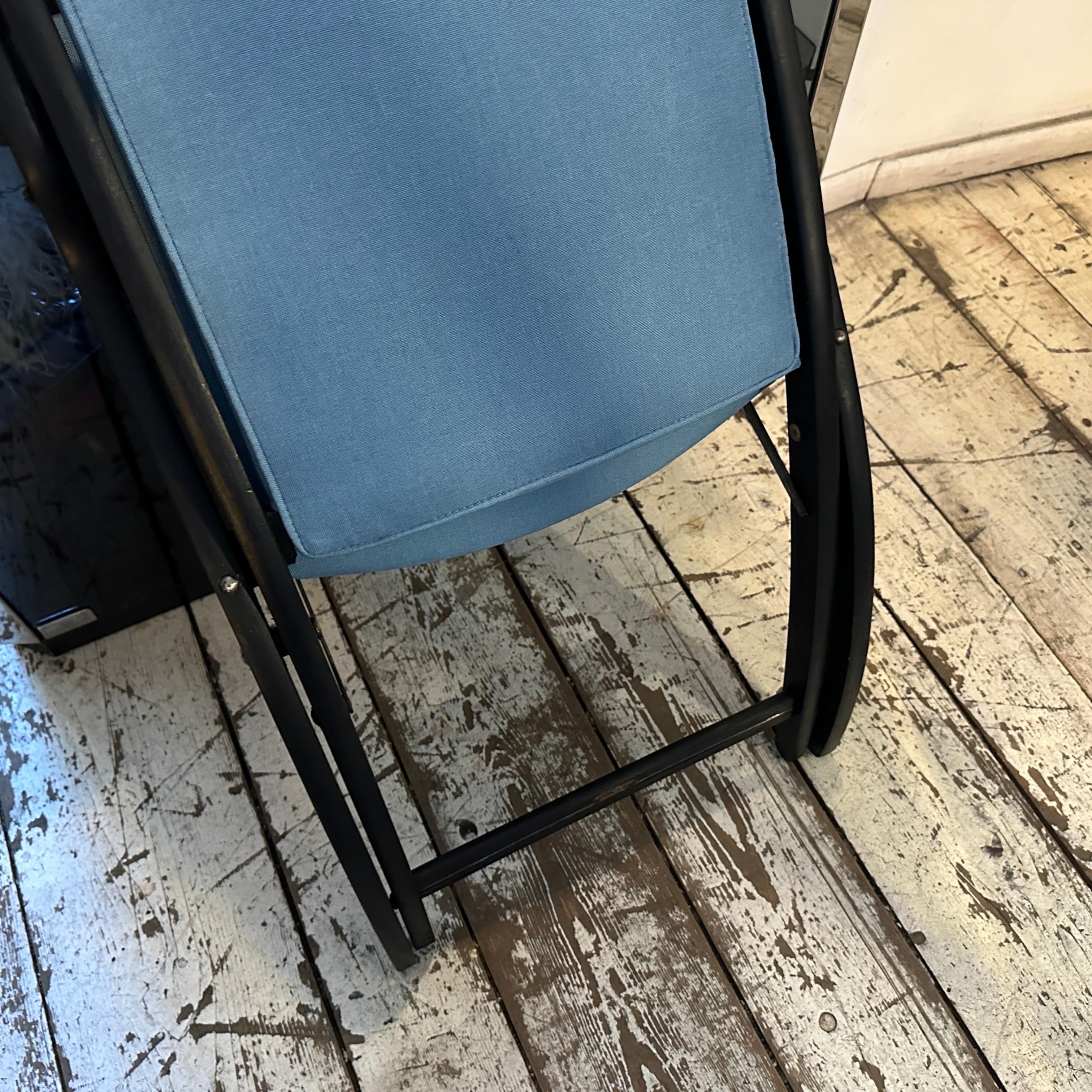 Italiano 1970s Mid-Century Modern Ninfea Folding Chair Designed by Gio Ponti for Reguitti in vendita
