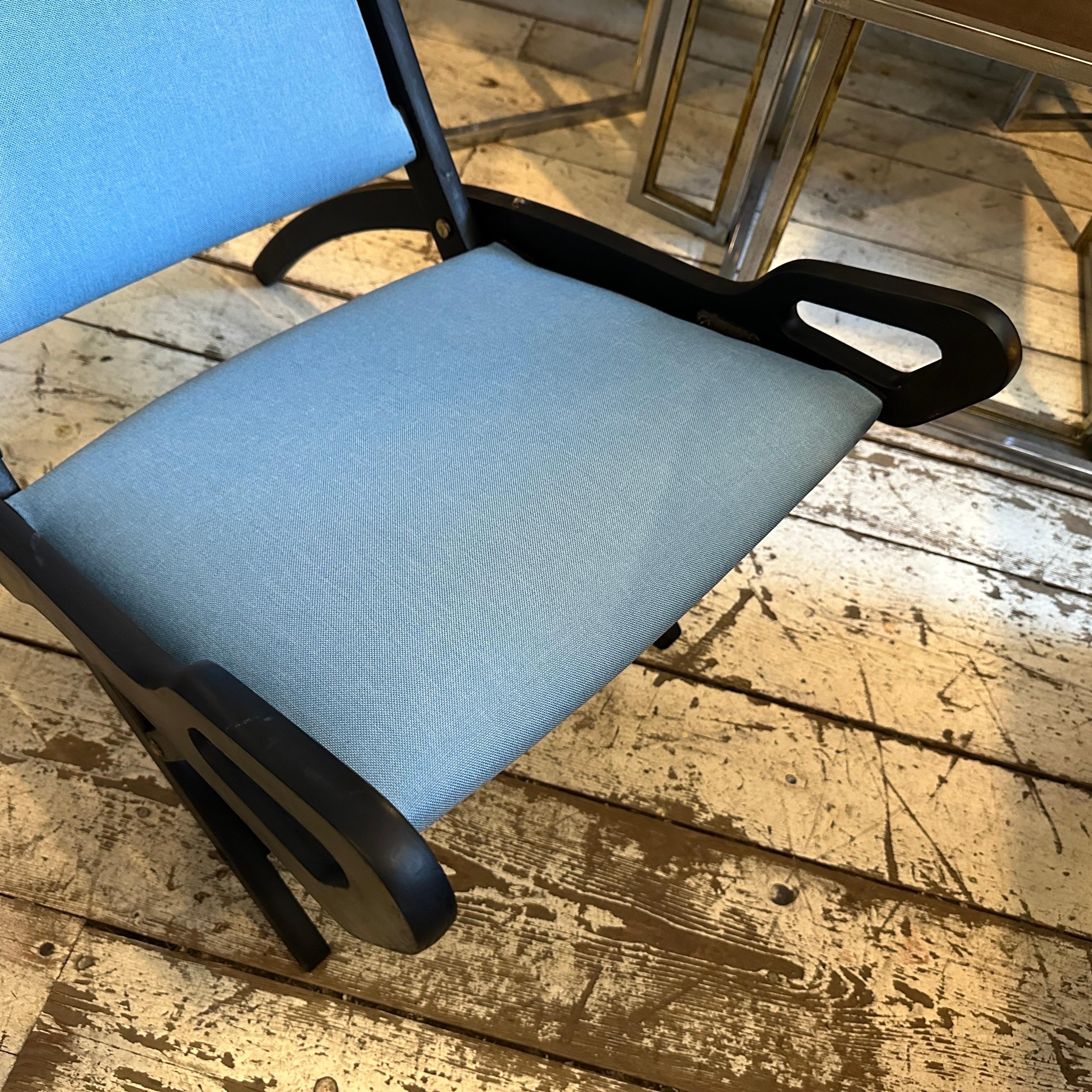 1970s Mid-Century Modern Ninfea Folding Chair Designed by Gio Ponti for Reguitti in vendita 2