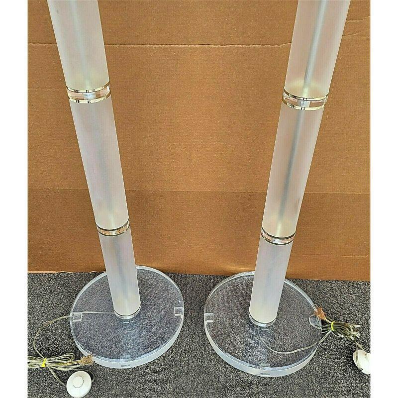 lucite floor lamps