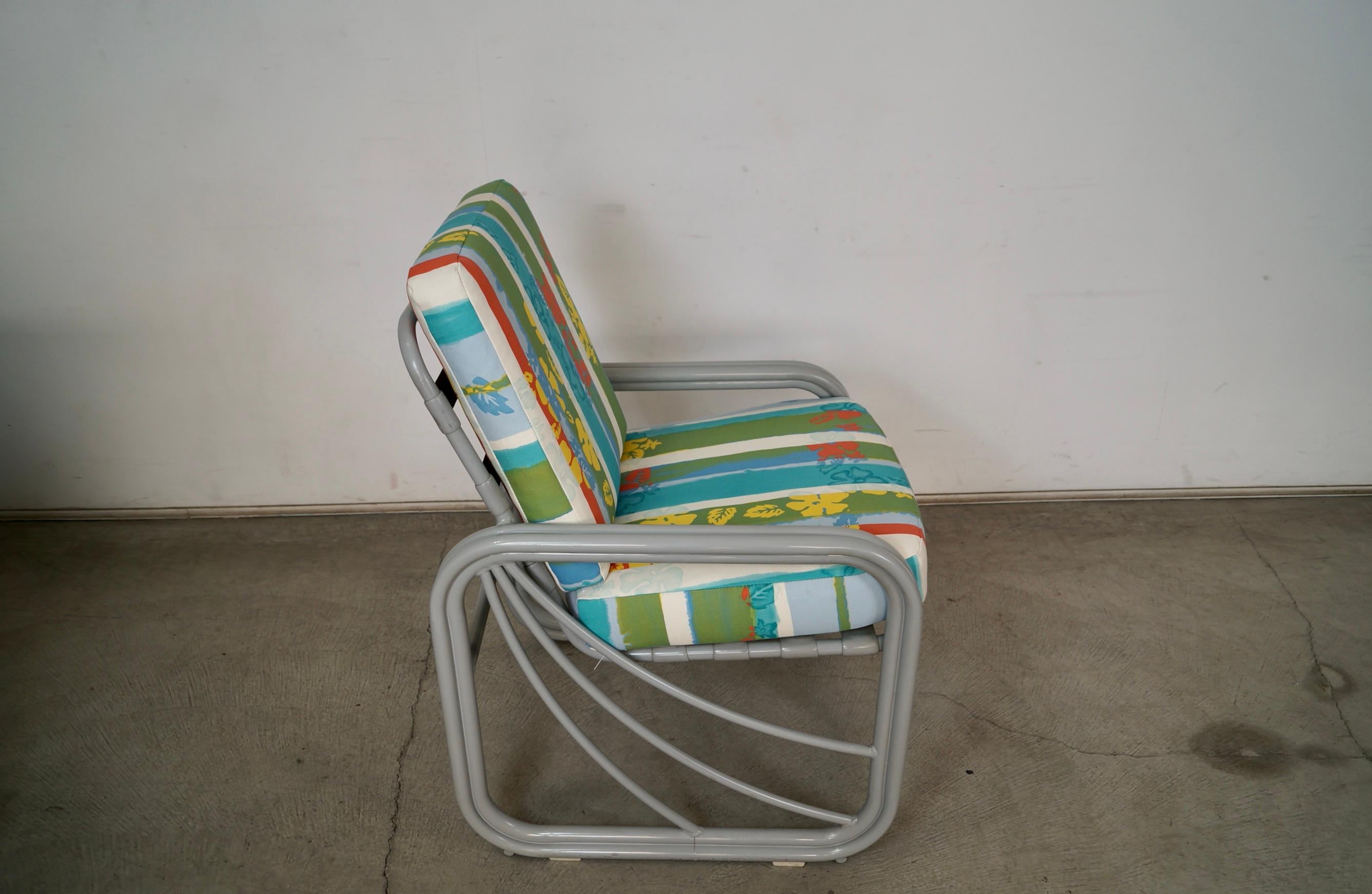 Tumbona de exterior moderna de mediados de siglo de 1970 de Tropitone en venta 6